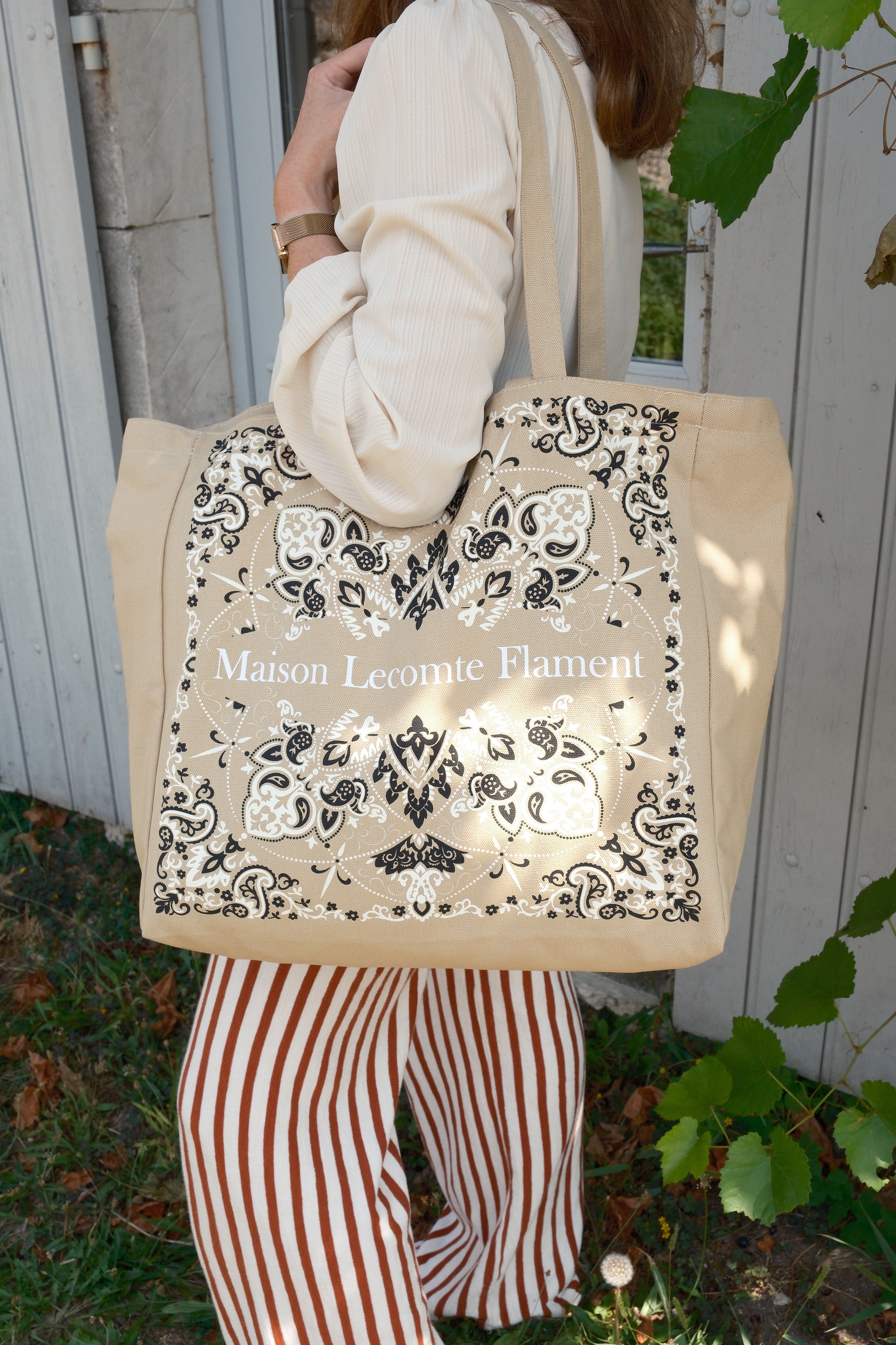 Cabas beige **OFFERT**