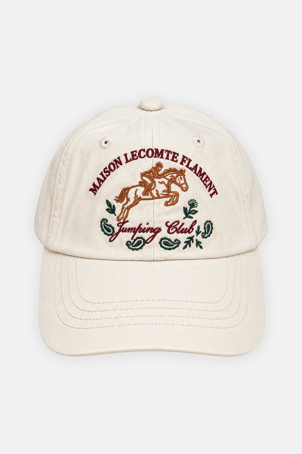 Jumping Club Beige Cap