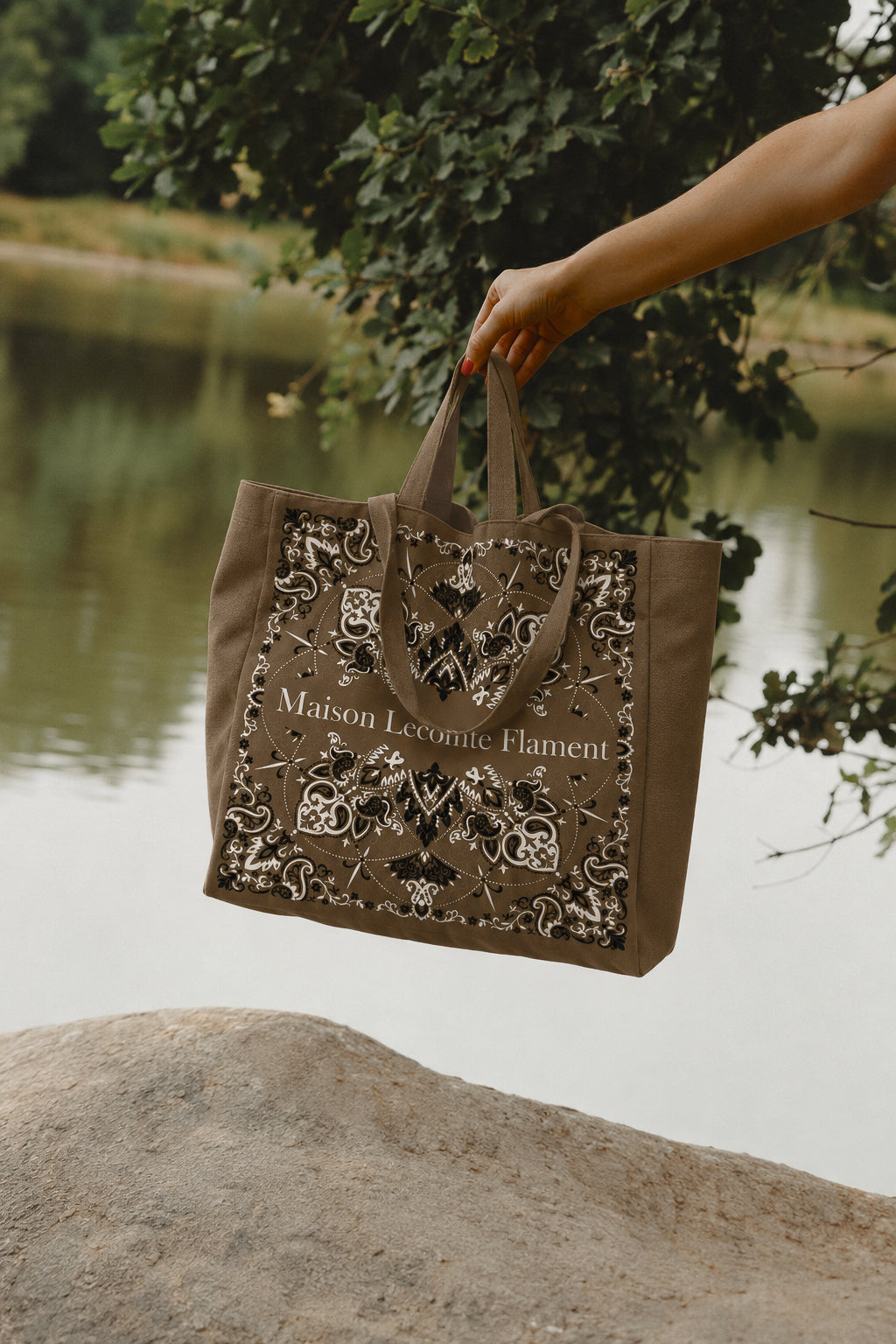 Beige Tote Bag **FREE**