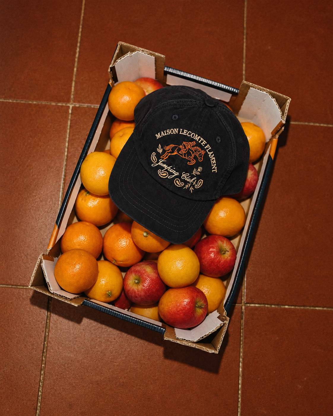 Jumping Club Navy Cap