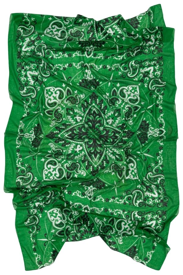 Green Costa Brava Scarf