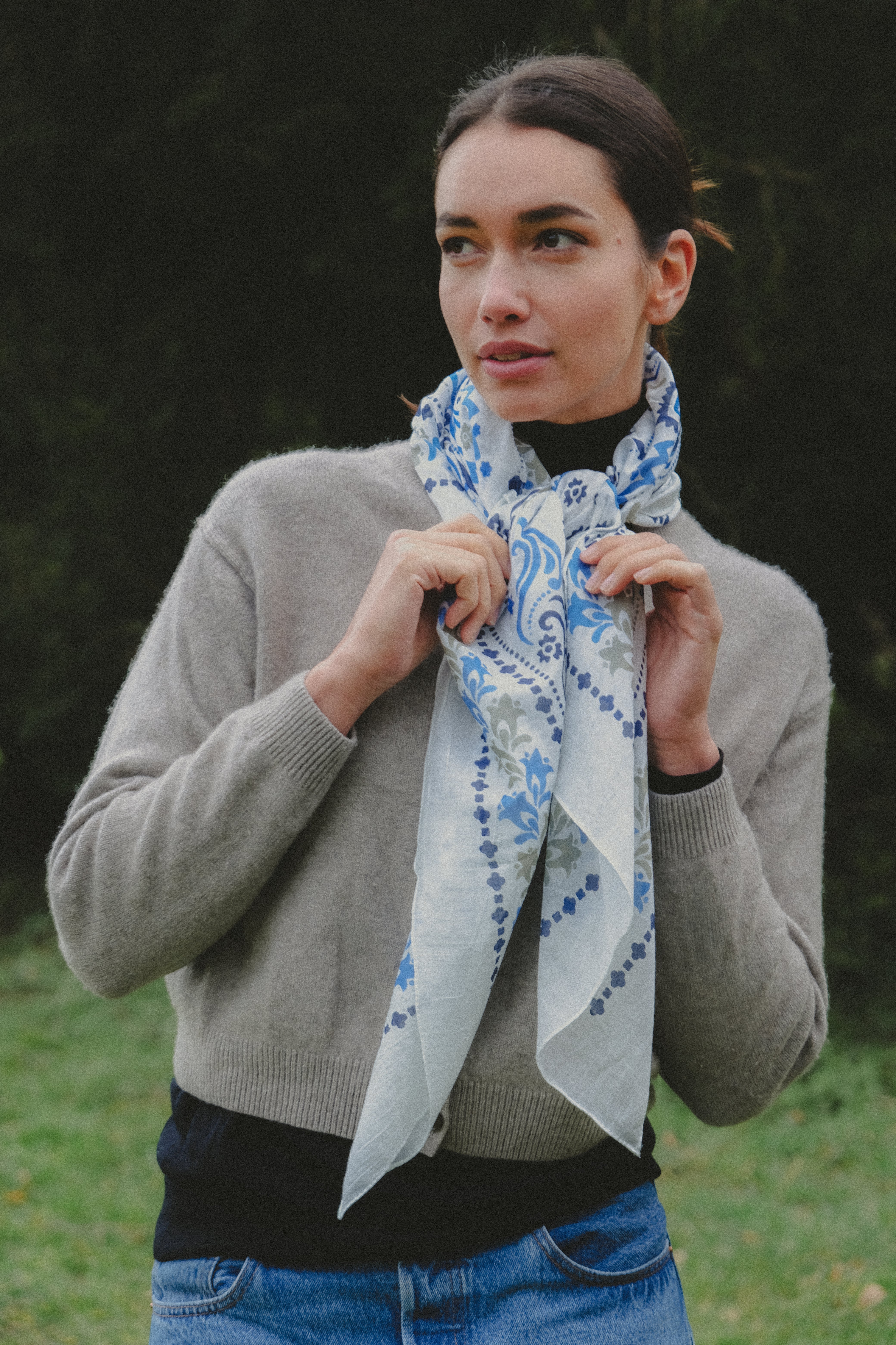 Foulard bandana Lisboa coton