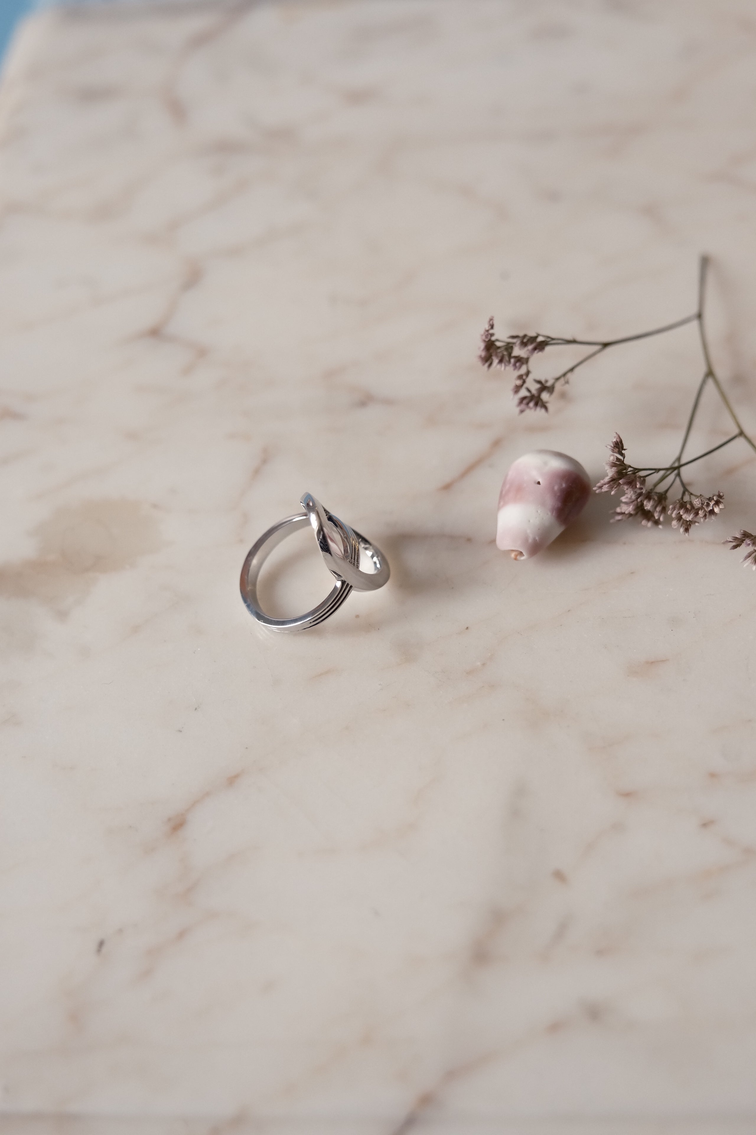 Silver Isaure ring