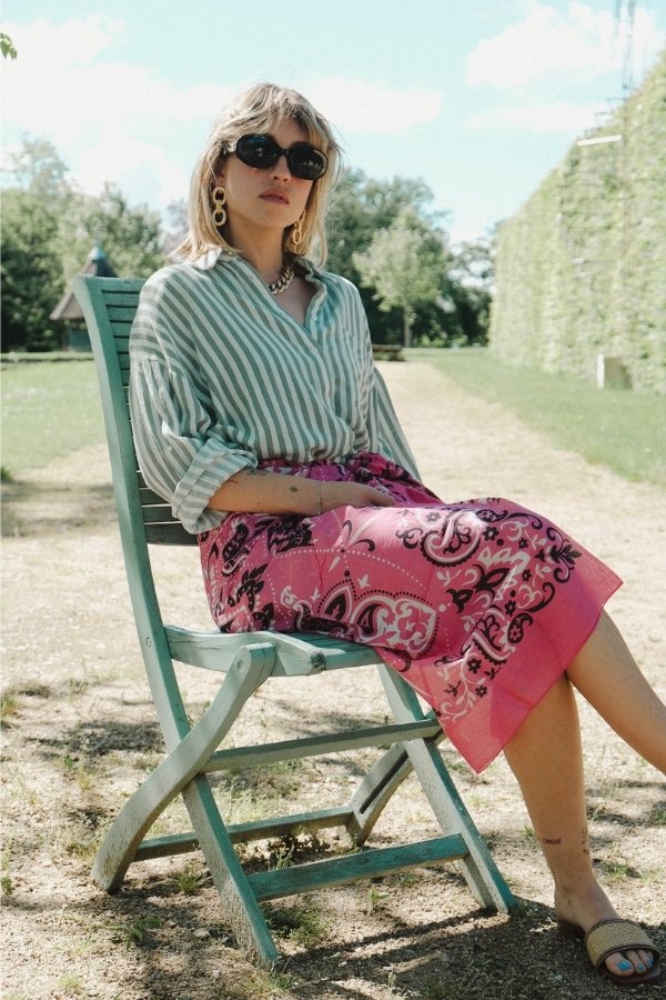 Pink Costa Brava Scarf