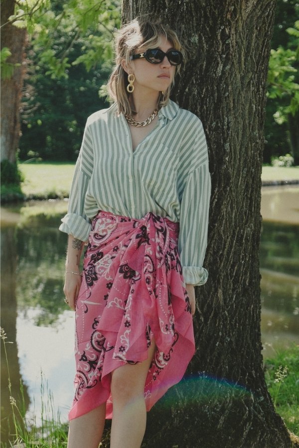 Pink Costa Brava Scarf