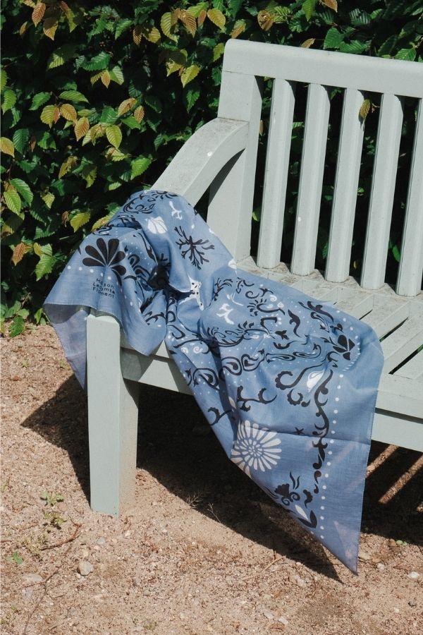 Bandana Crustacés riviera coton