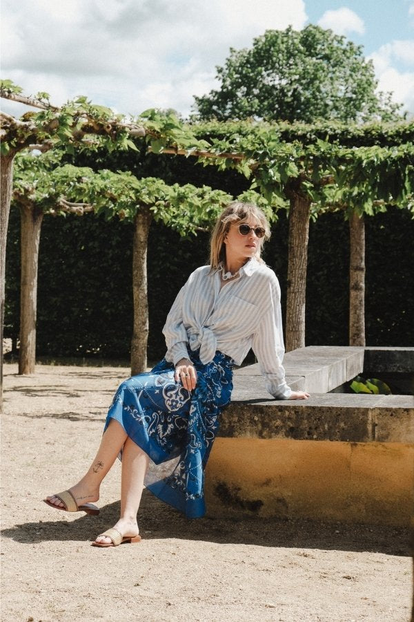 Blue Costa Brava Scarf