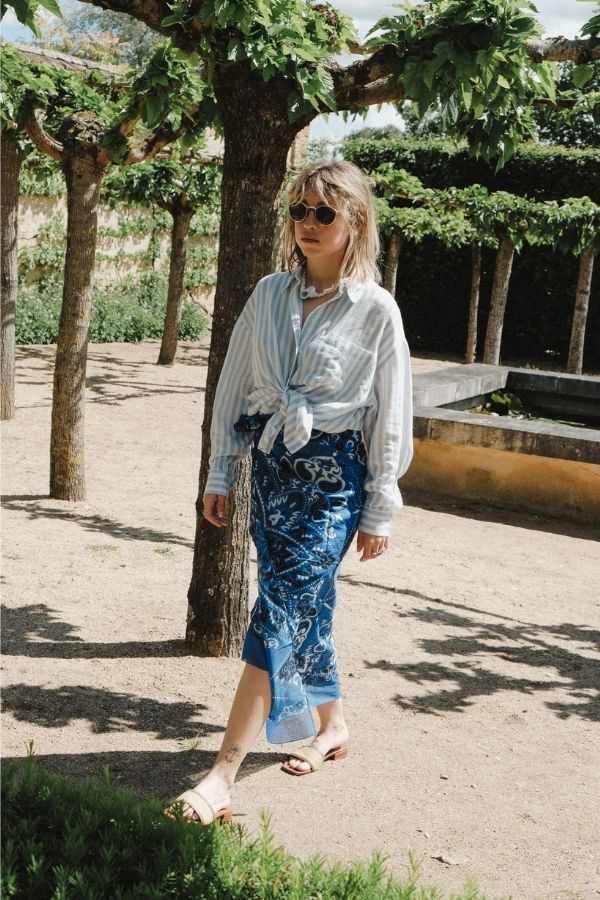 Blue Costa Brava Scarf