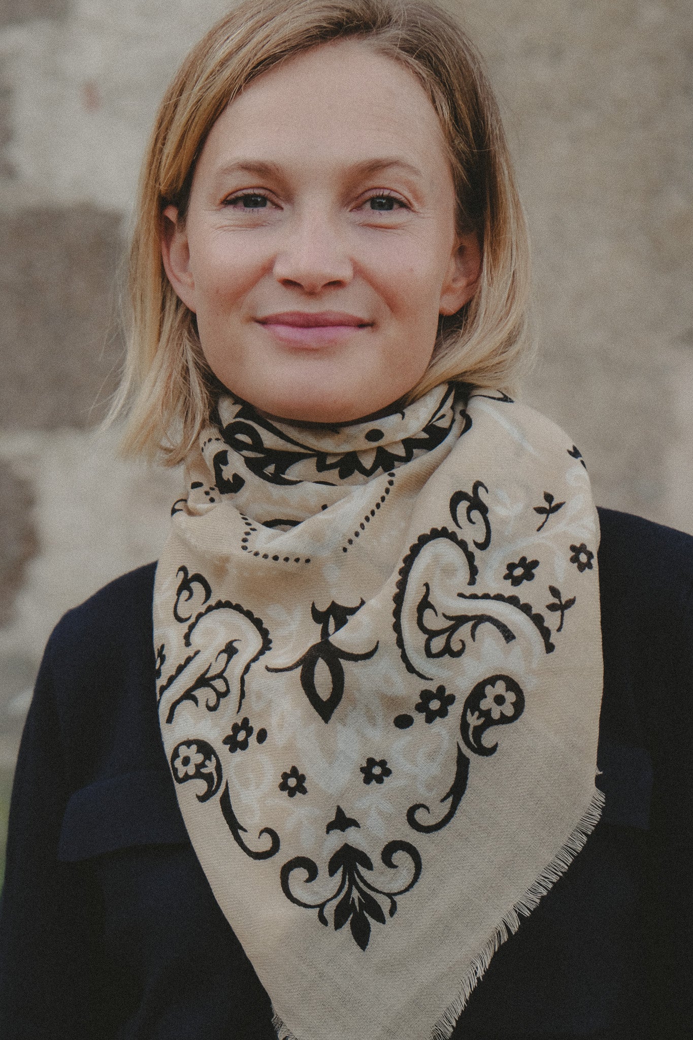 Foulard bandana Beige LS