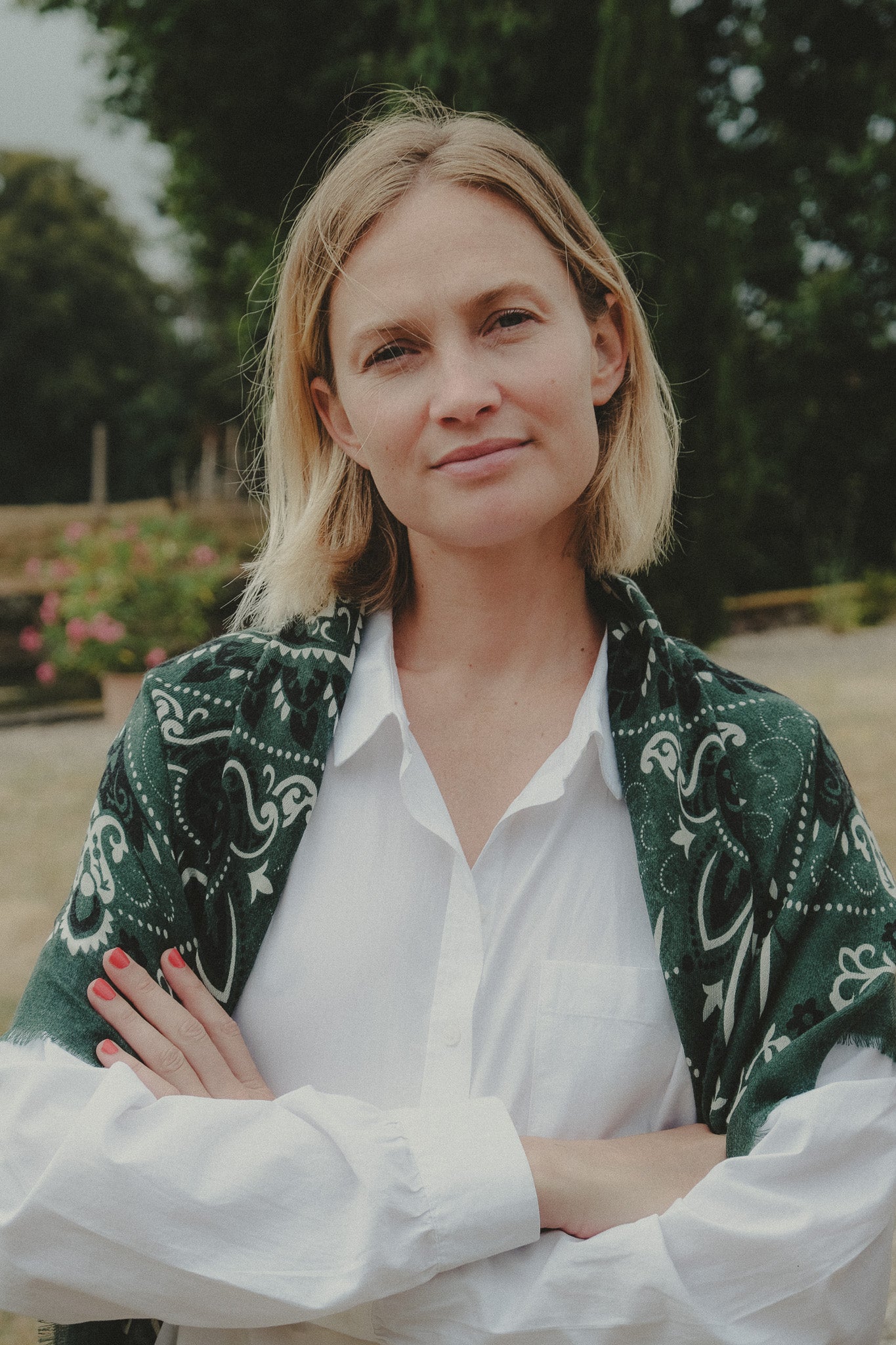 Foulard bandana Vert forêt LS