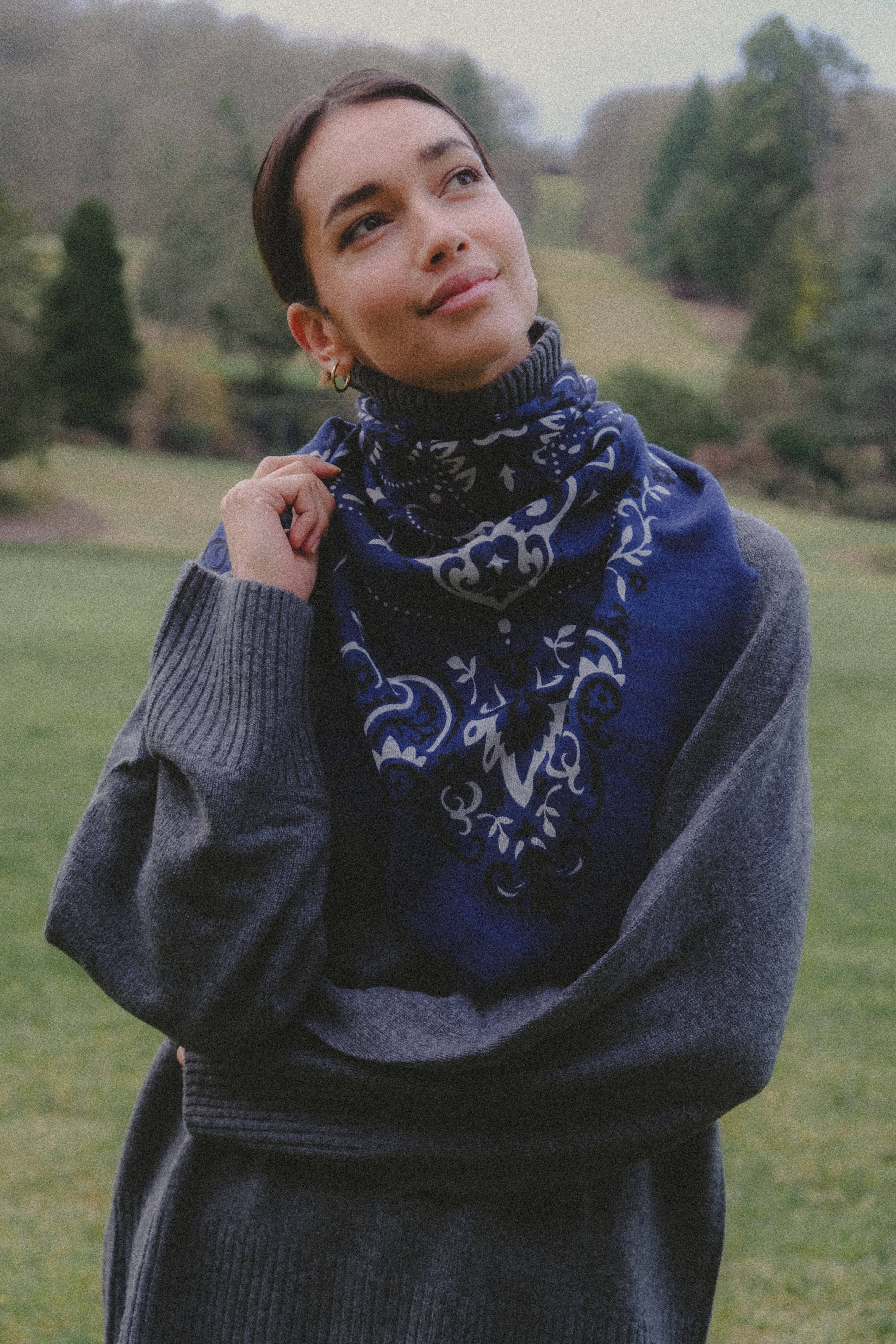 Bandana Navy LS