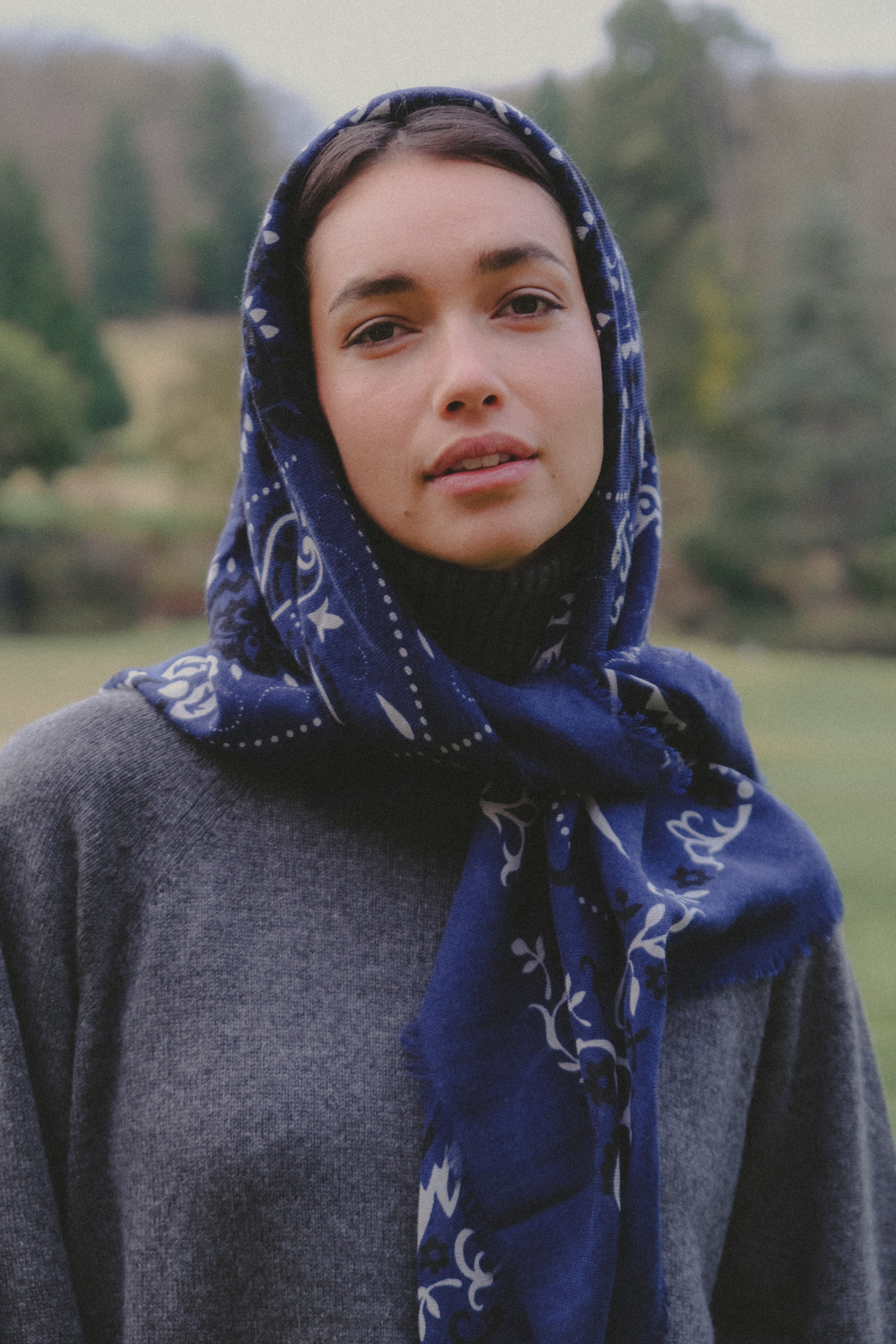 Bandana Navy LS