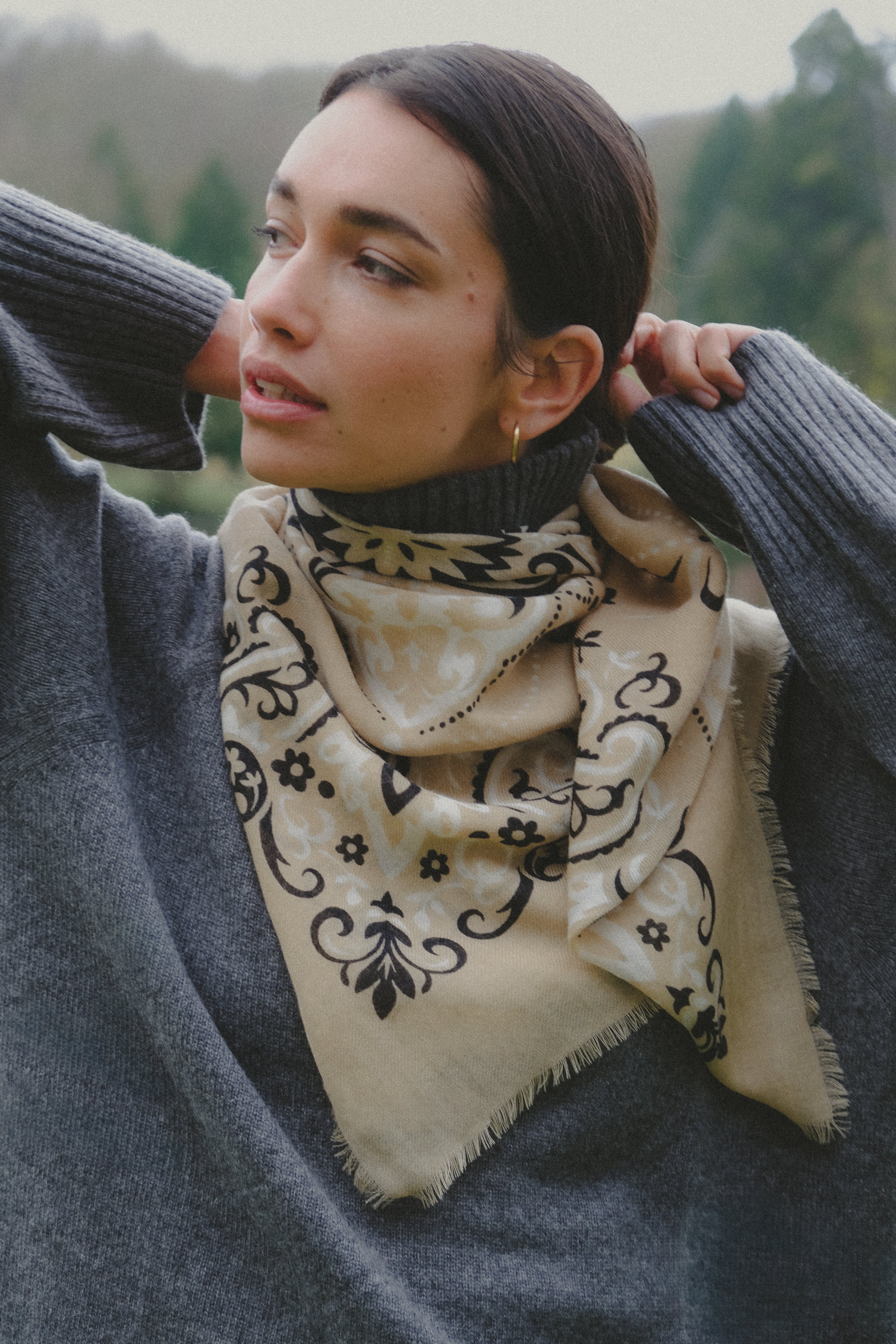 Foulard bandana Beige LS