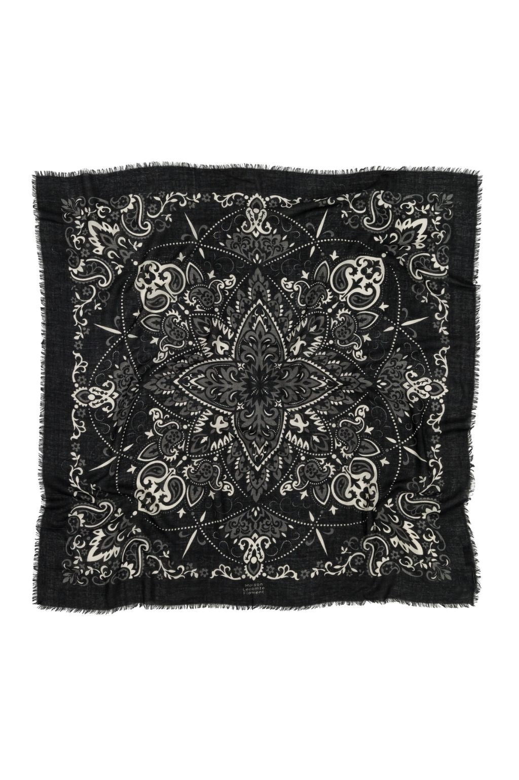 Bandana Black cash scarf