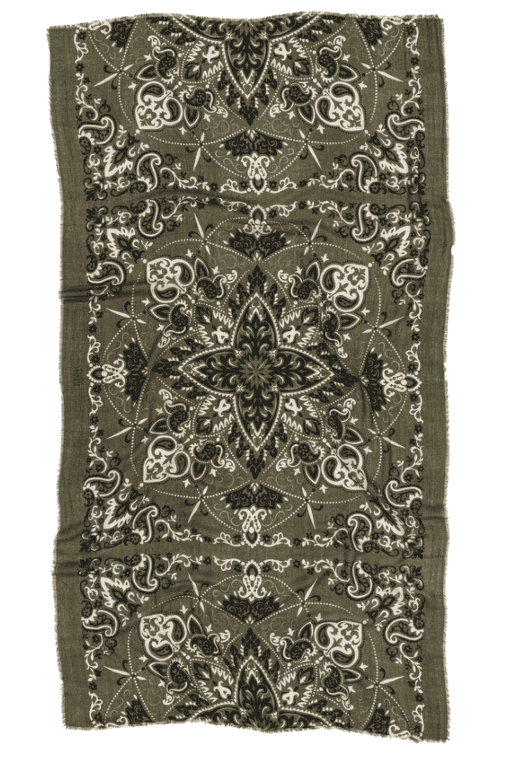 Khaki scarf bandana scarf
