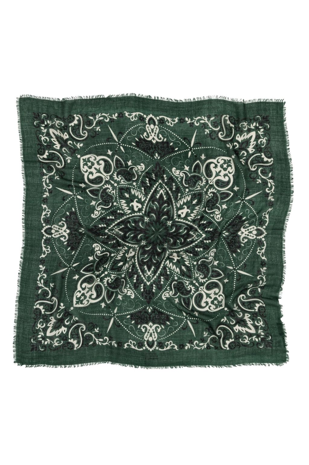 Foulard bandana Vert forêt LS