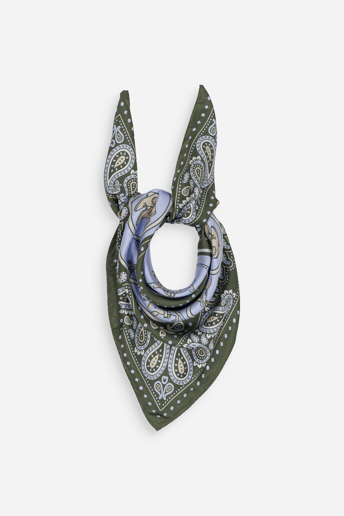 Rodeo Olive Silk