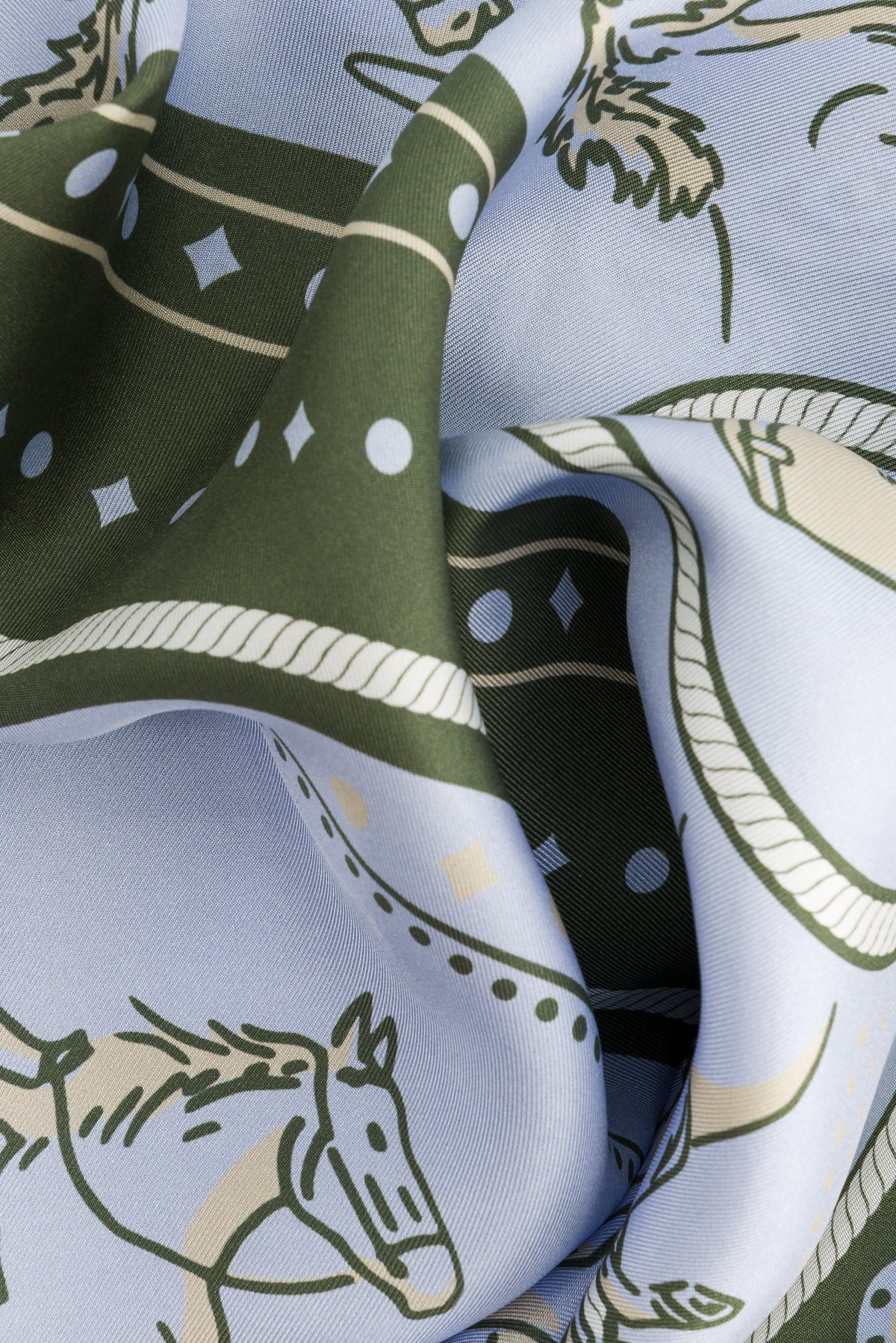 Rodeo Olive Silk