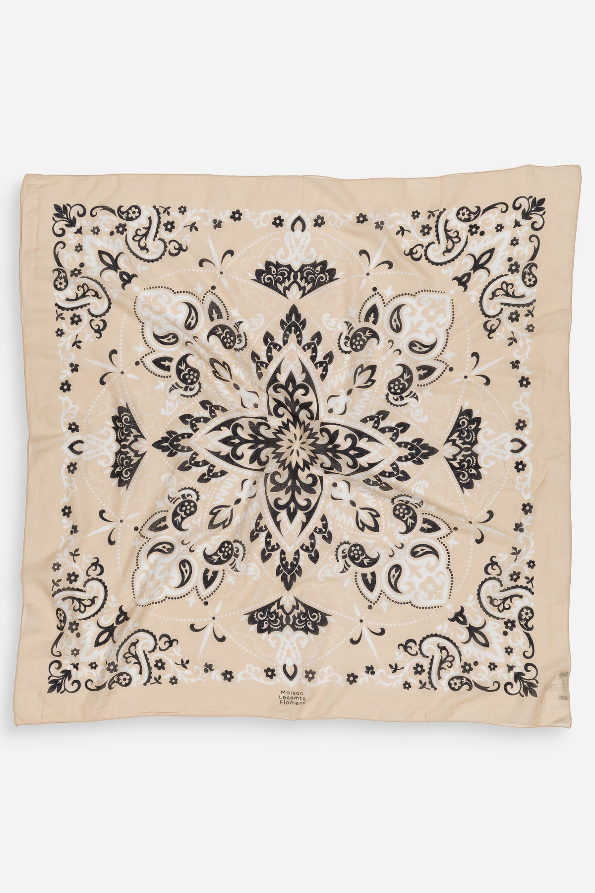 Bandana Beige coton
