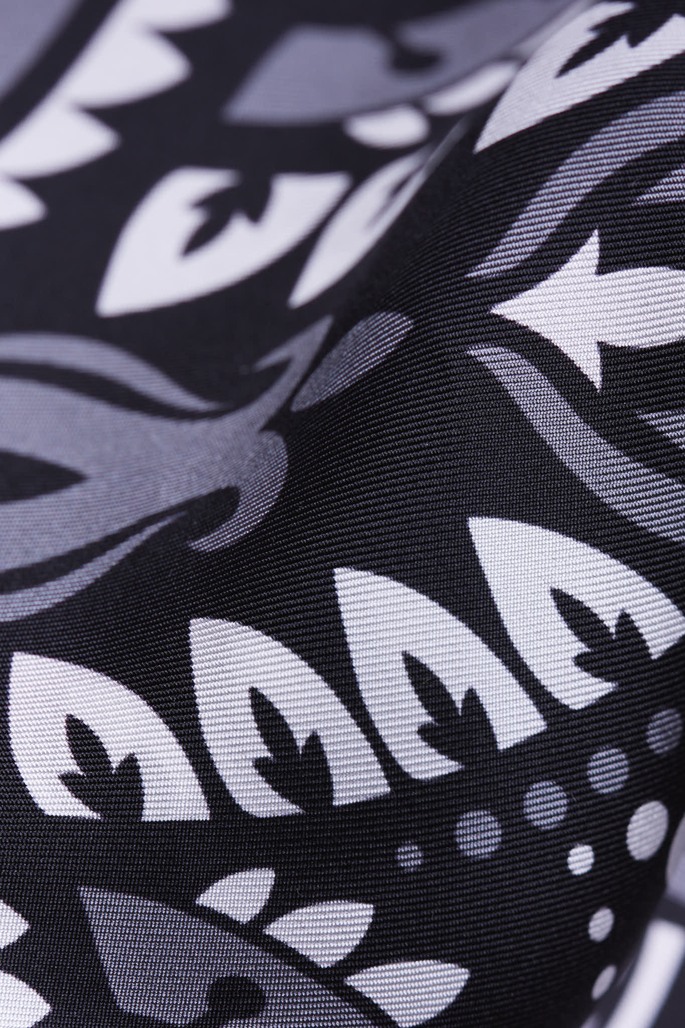 Bandana noir silk