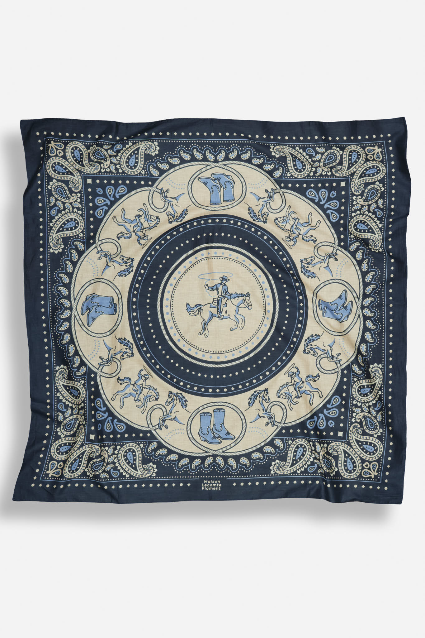Rodeo Dark Navy cotton