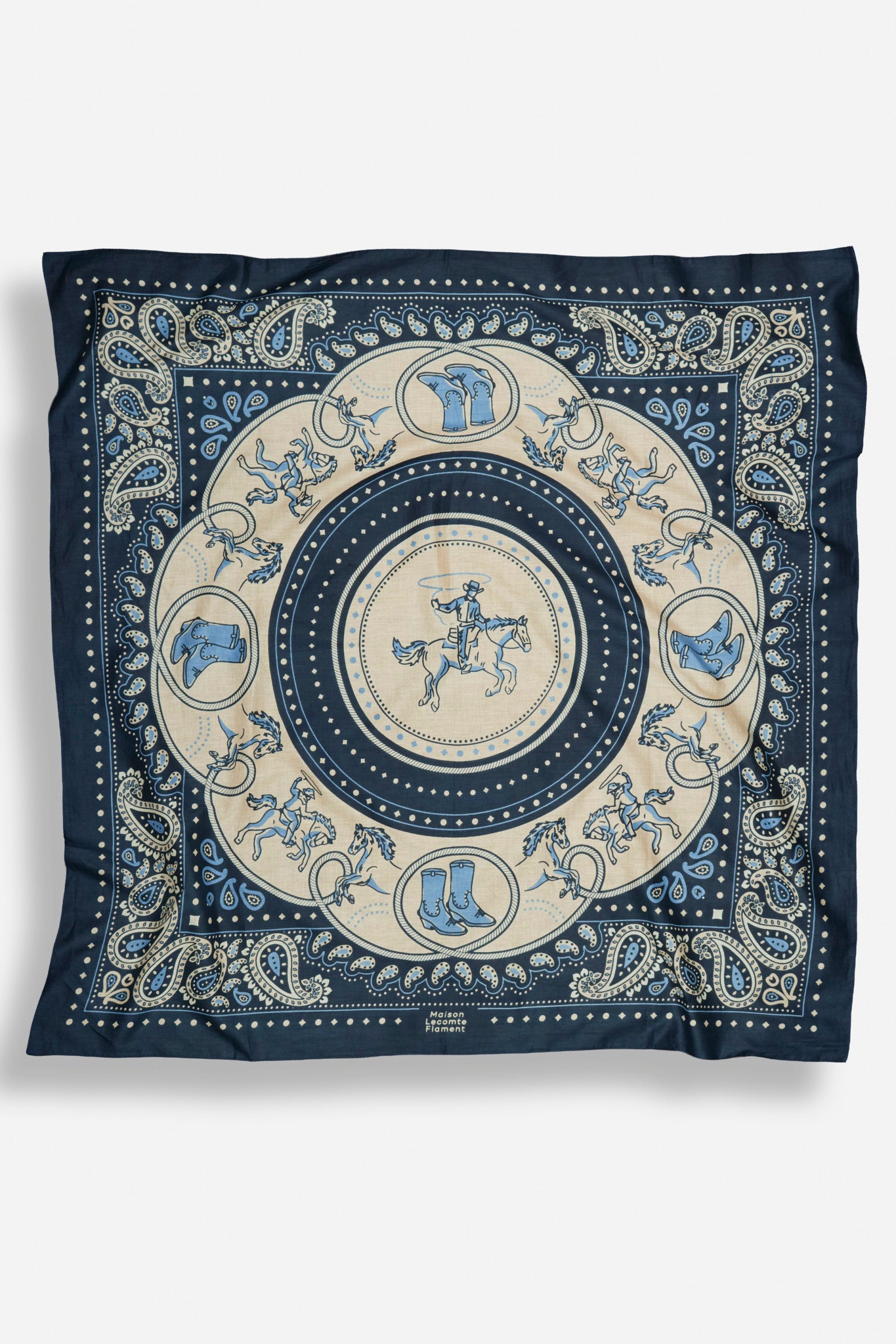 Rodeo Dark Navy cotton