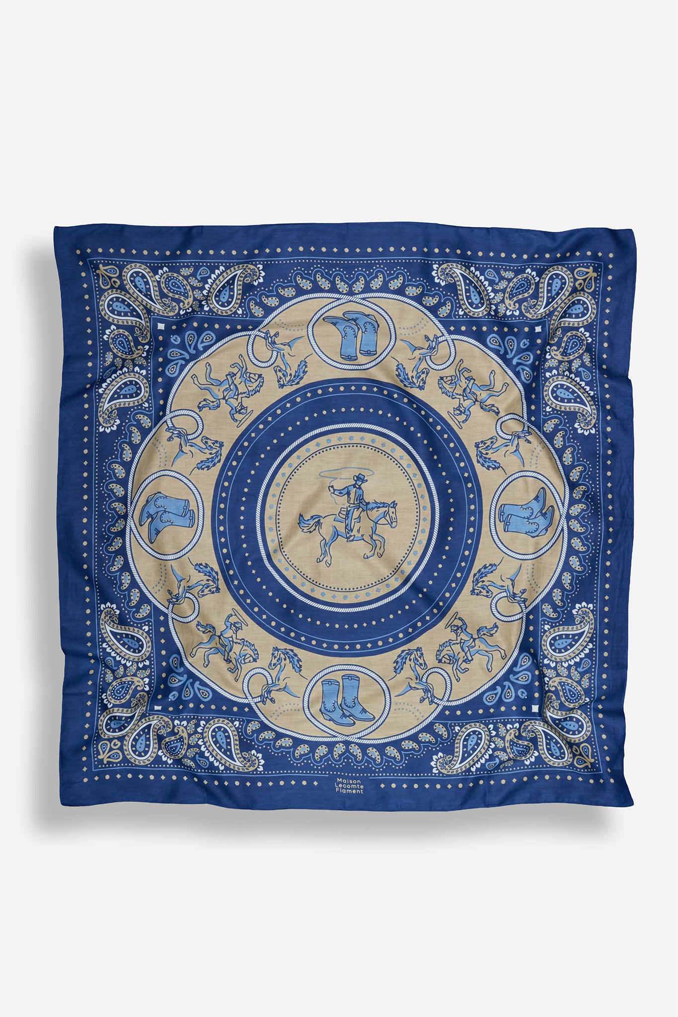 Rodeo Dark Navy coton