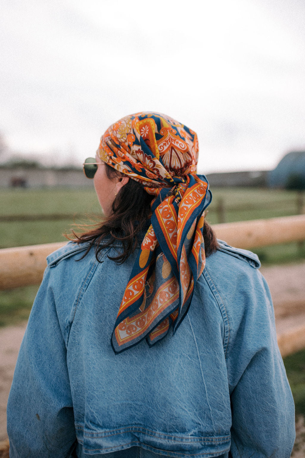 Large Foulard Volcanique