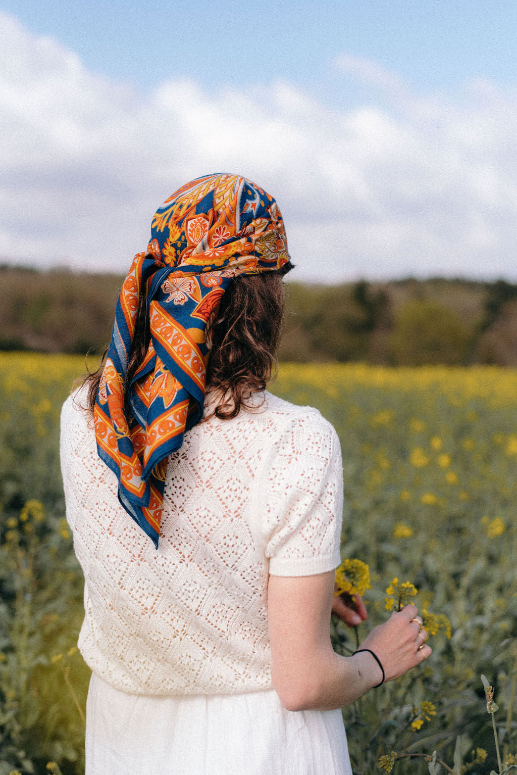 Large Foulard Volcanique