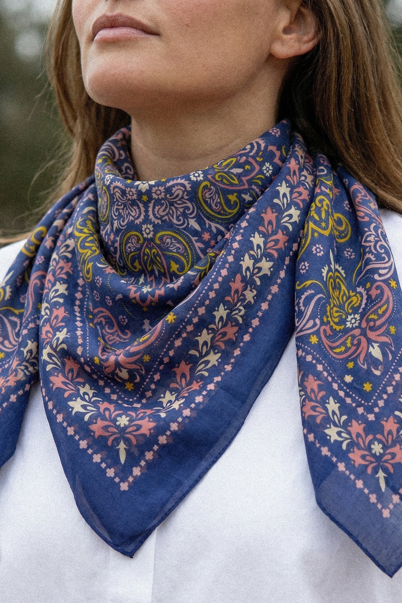 Foulard Marbella coton