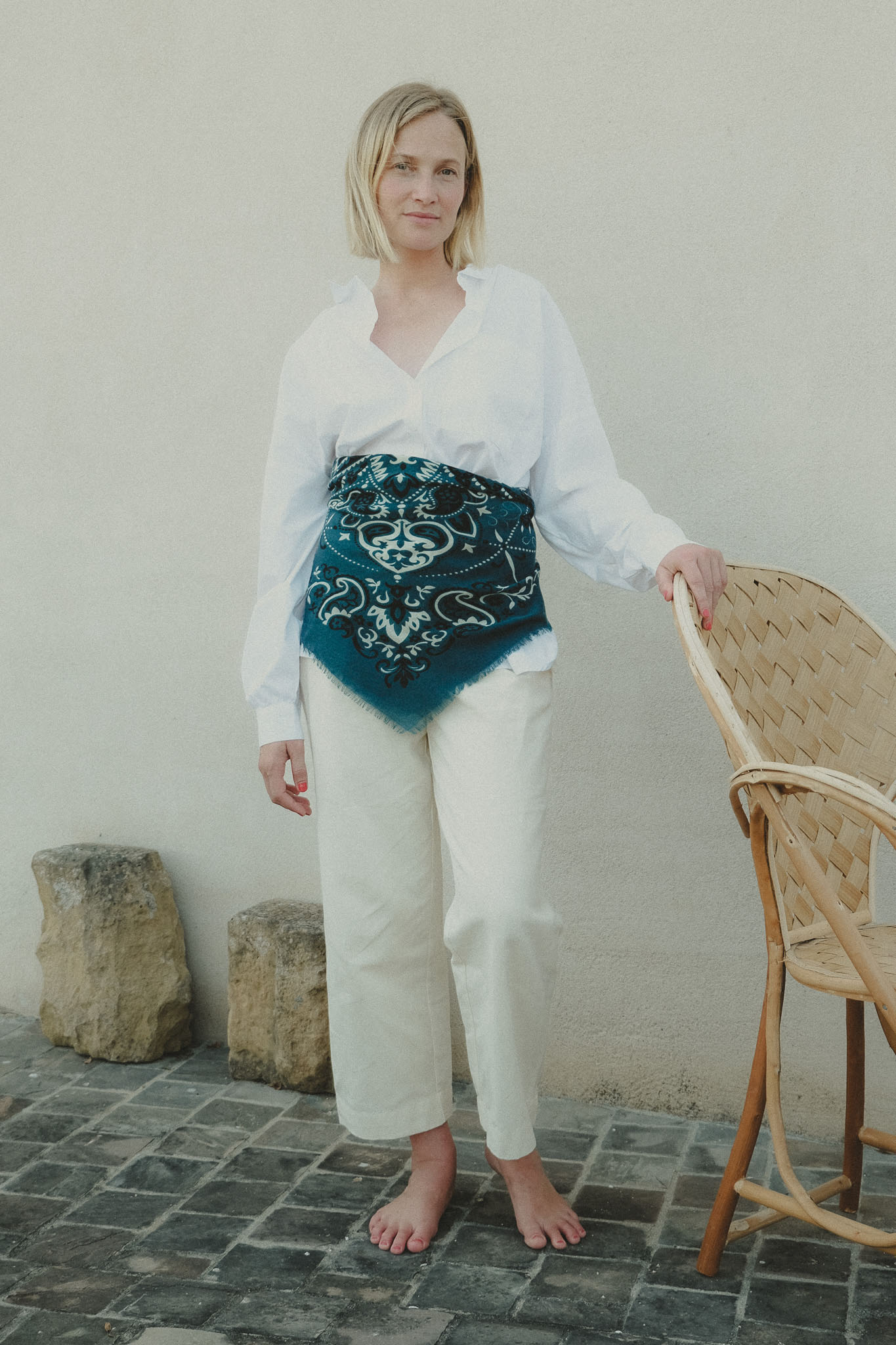 Foulard bandana Pétrole LS