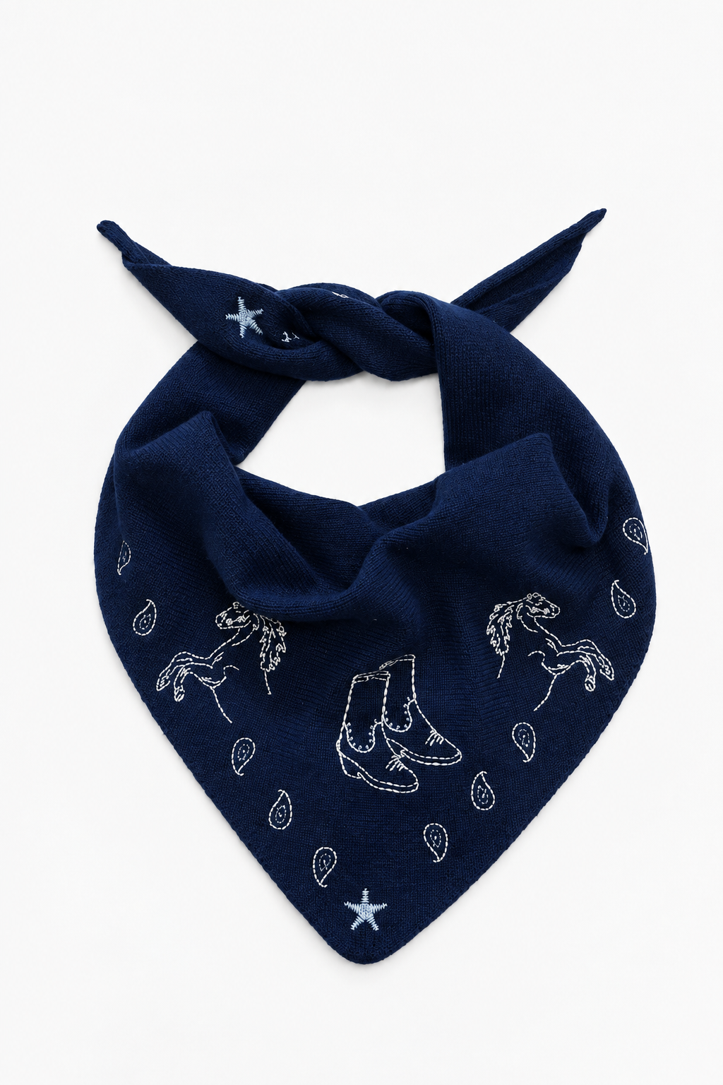 Triangle Mérinos Rodéo Navy