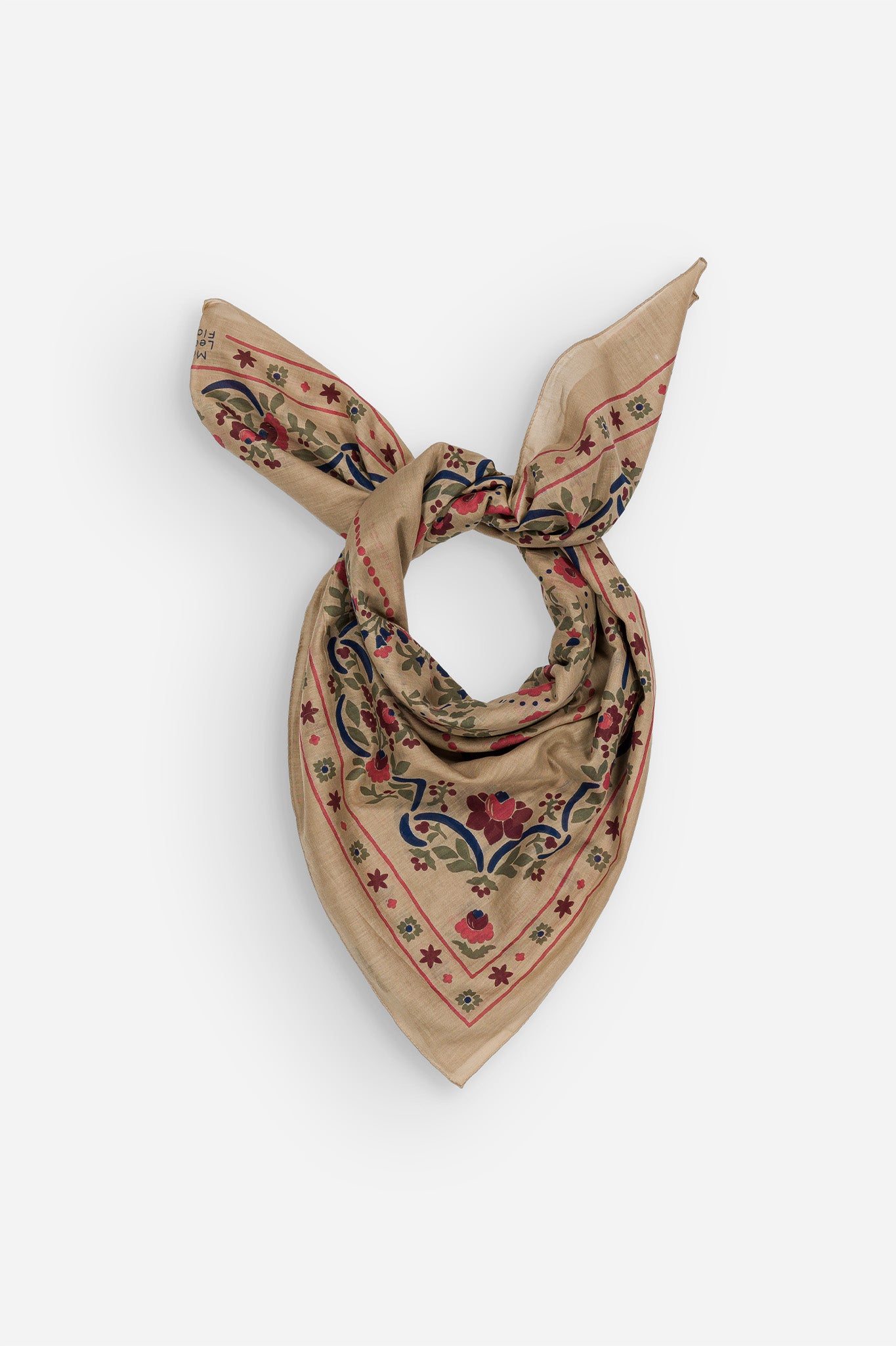 Paréo Secret Garden Crema coton