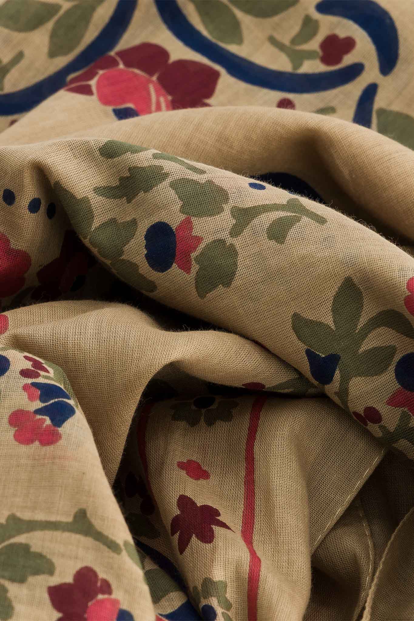 Paréo Secret Garden Crema coton