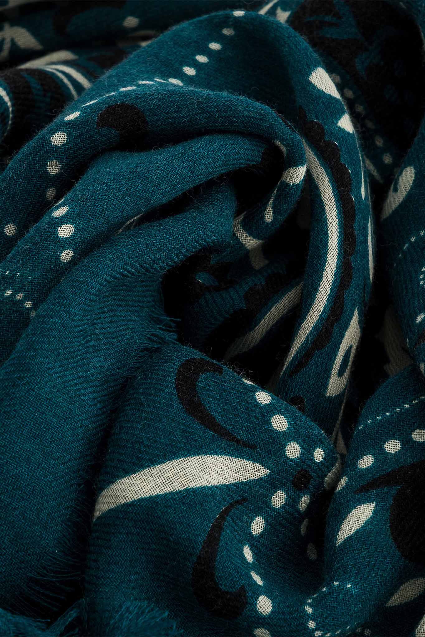 Foulard bandana Pétrole LS