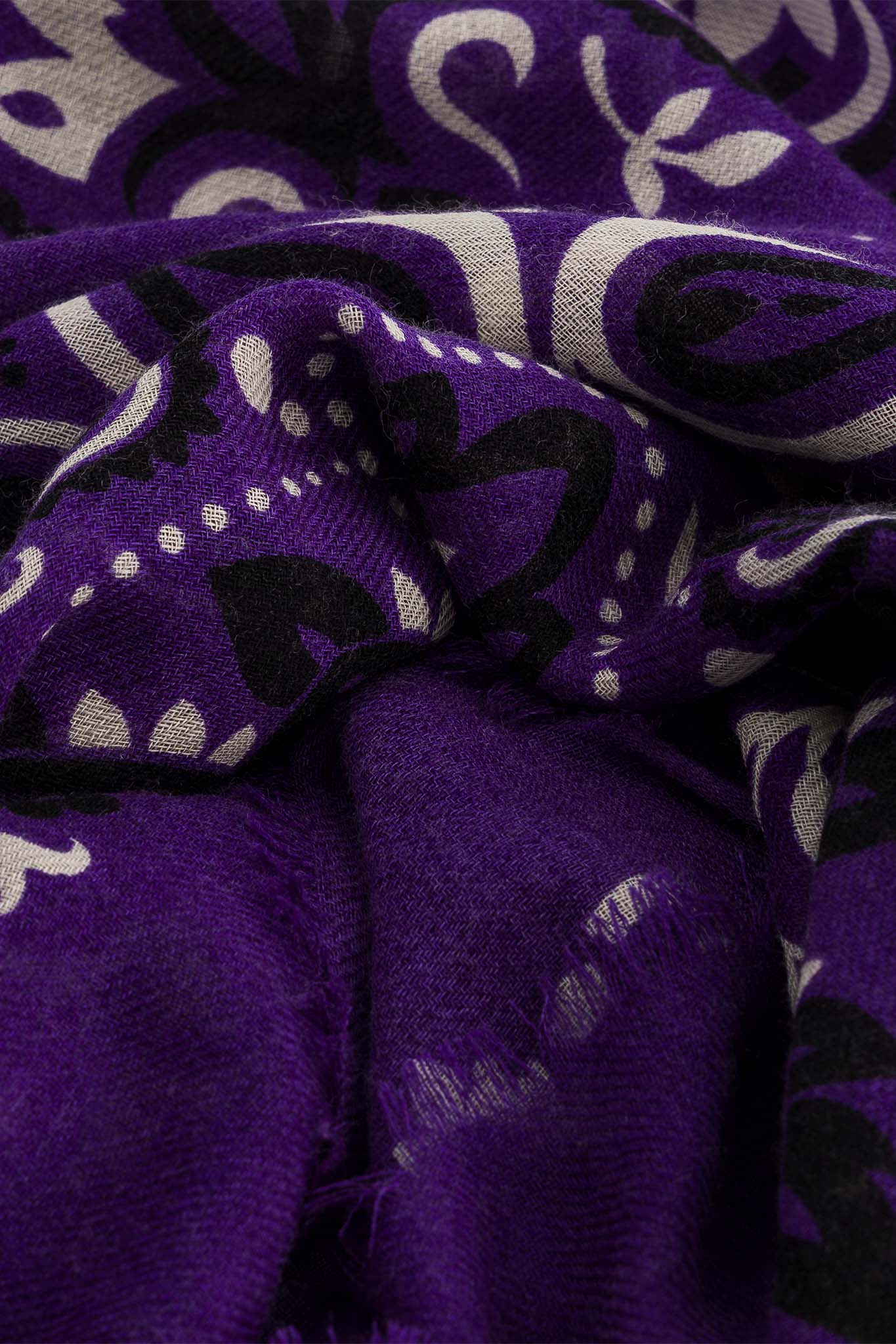 Indigo Purple bandana scarf WS