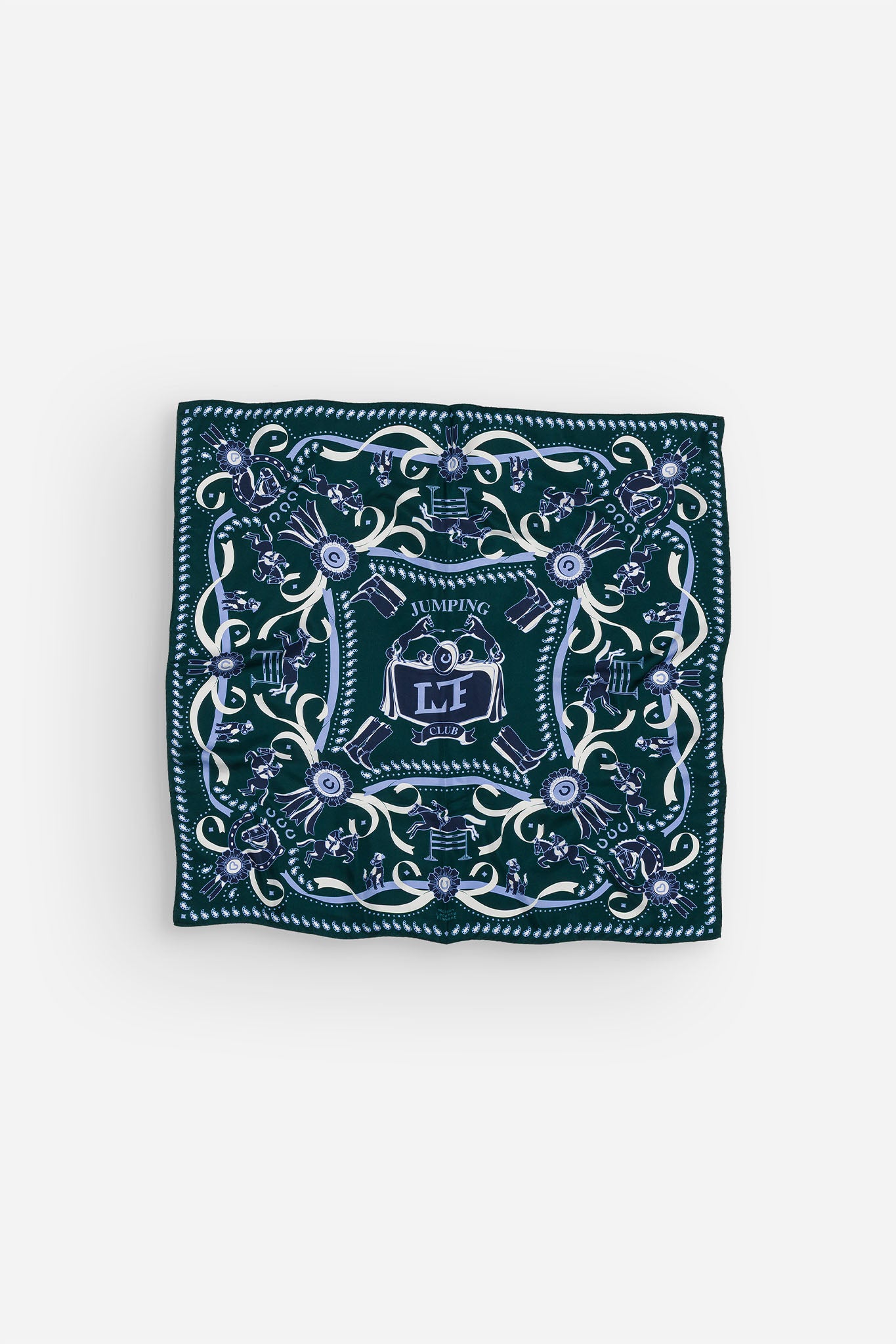 Jumping British Green Silk