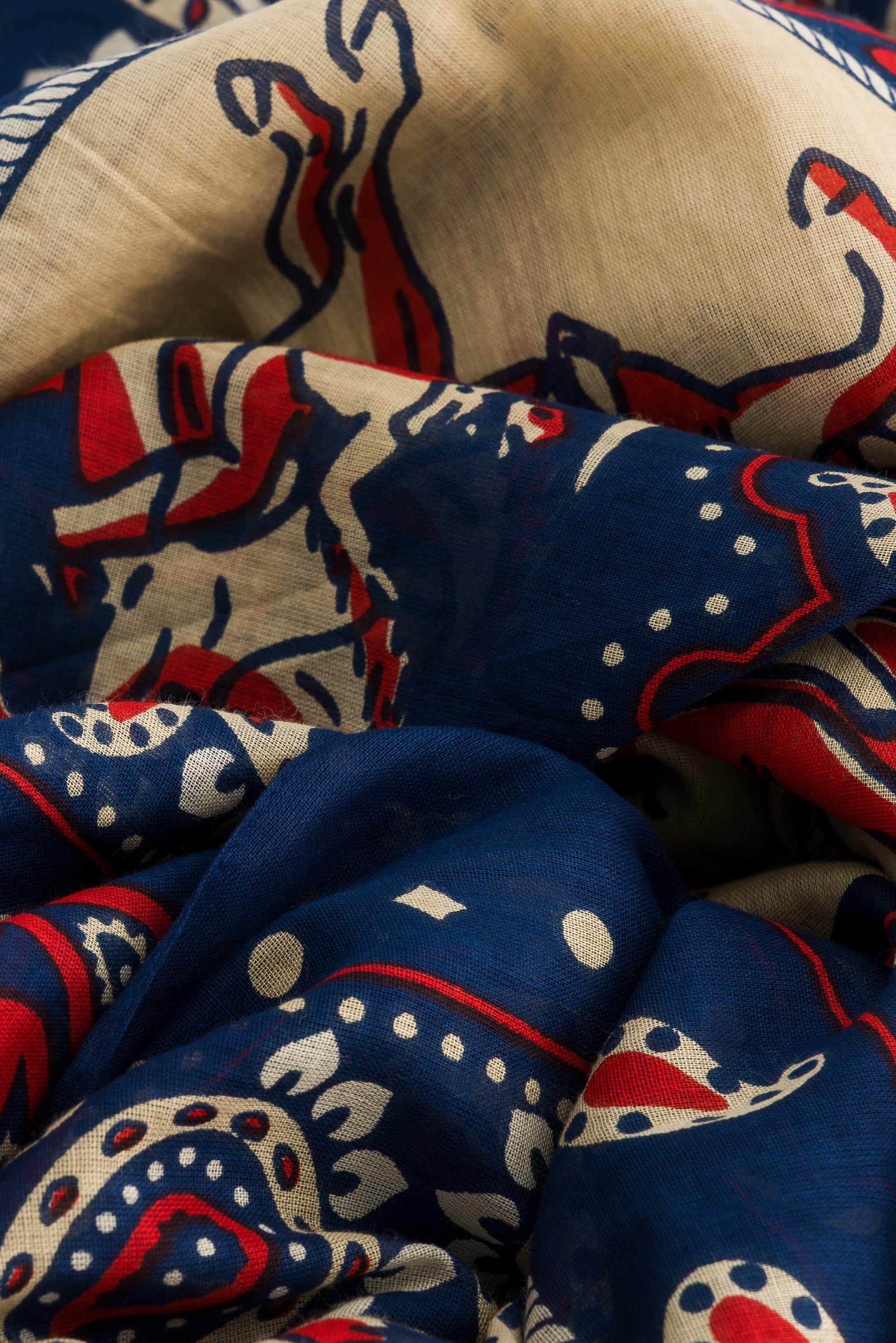 Rodeo navy cotton