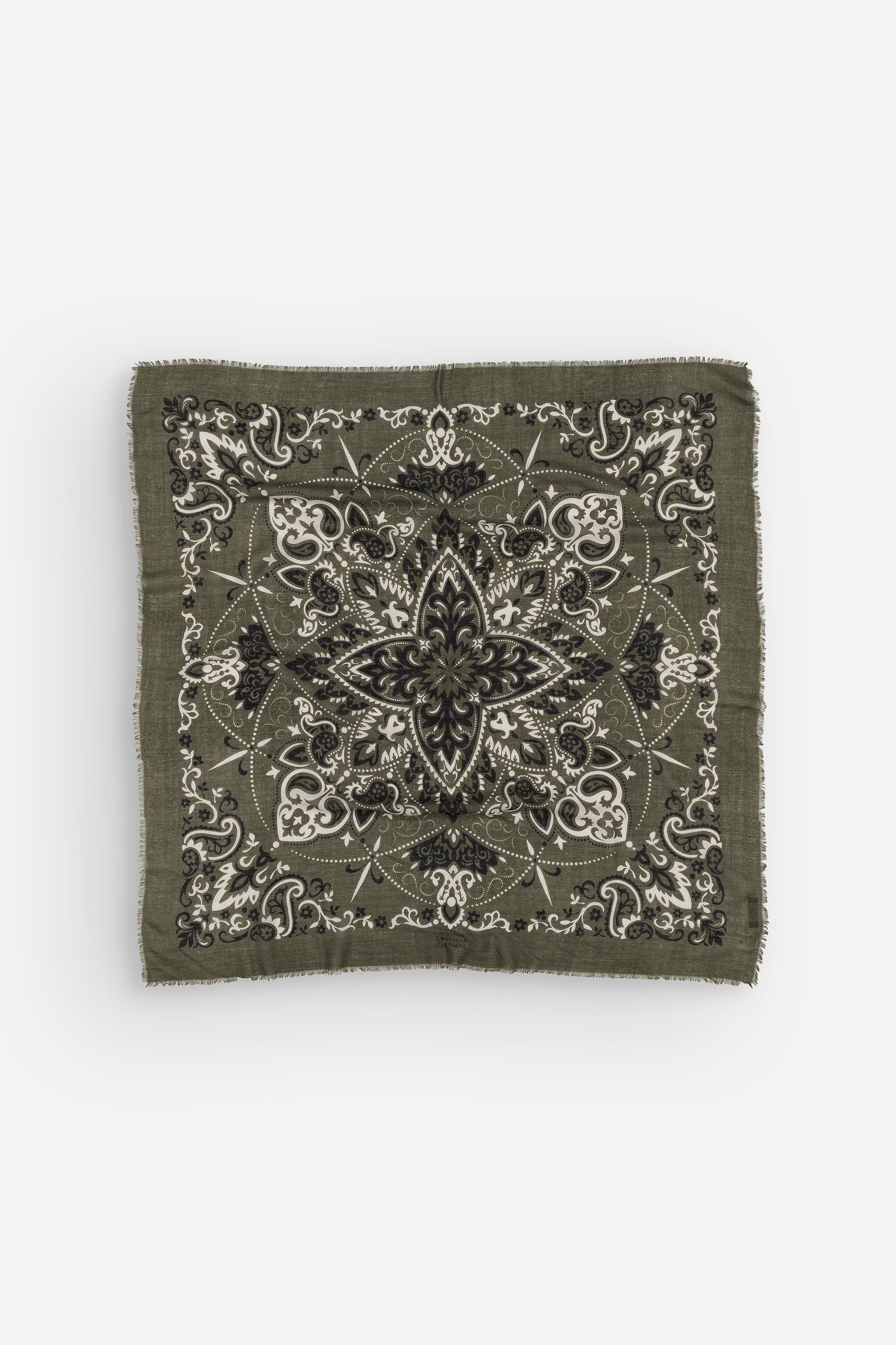 LS khaki bandana scarf