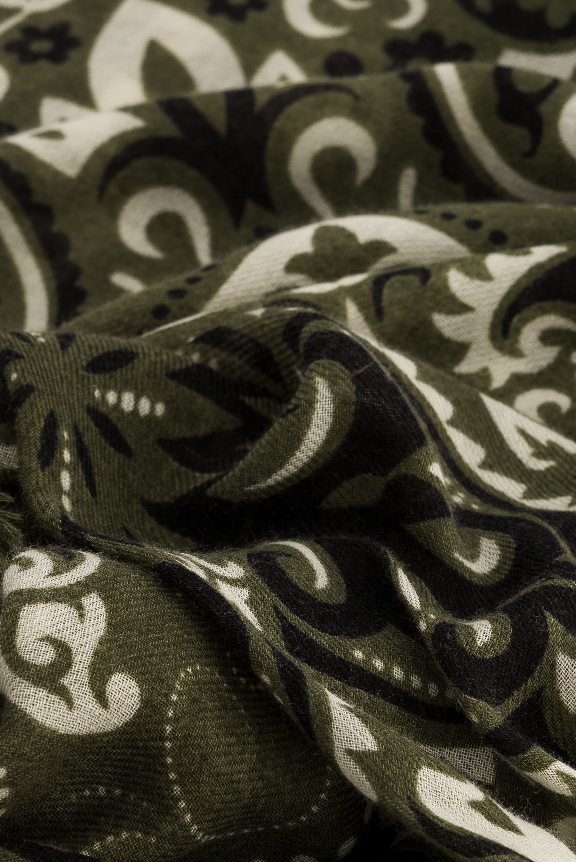 Foulard bandana Kaki Cash