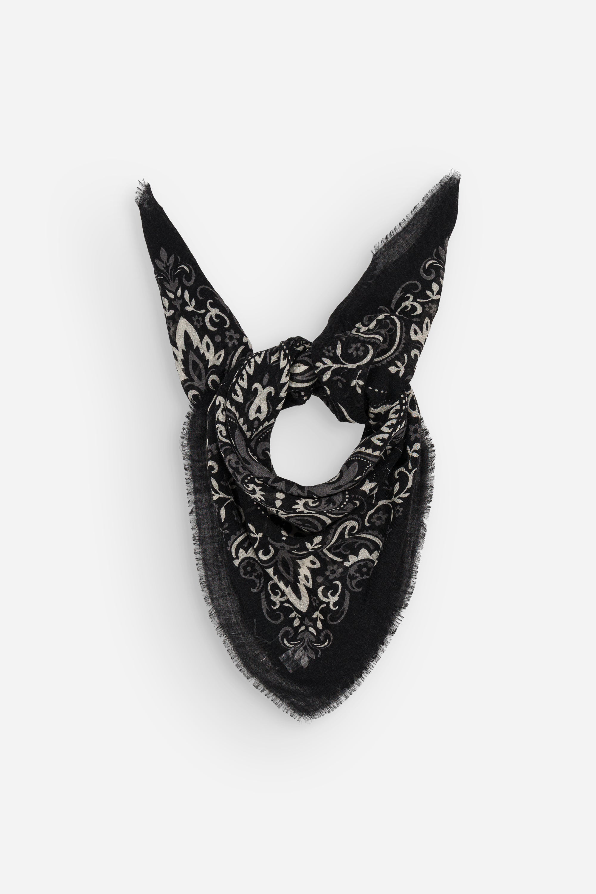 Foulard bandana Noir cash