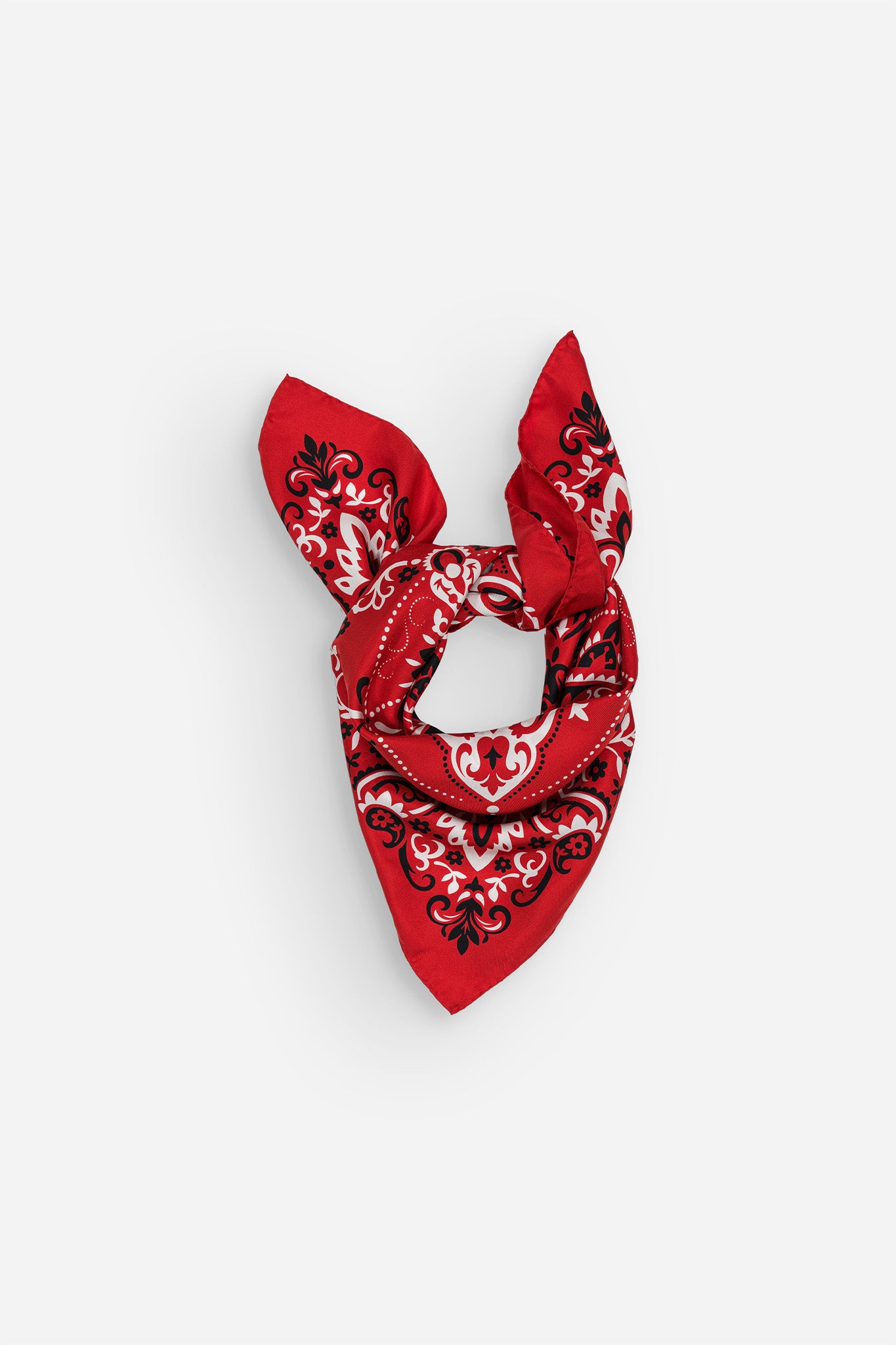 Foulard bandana Red Silk