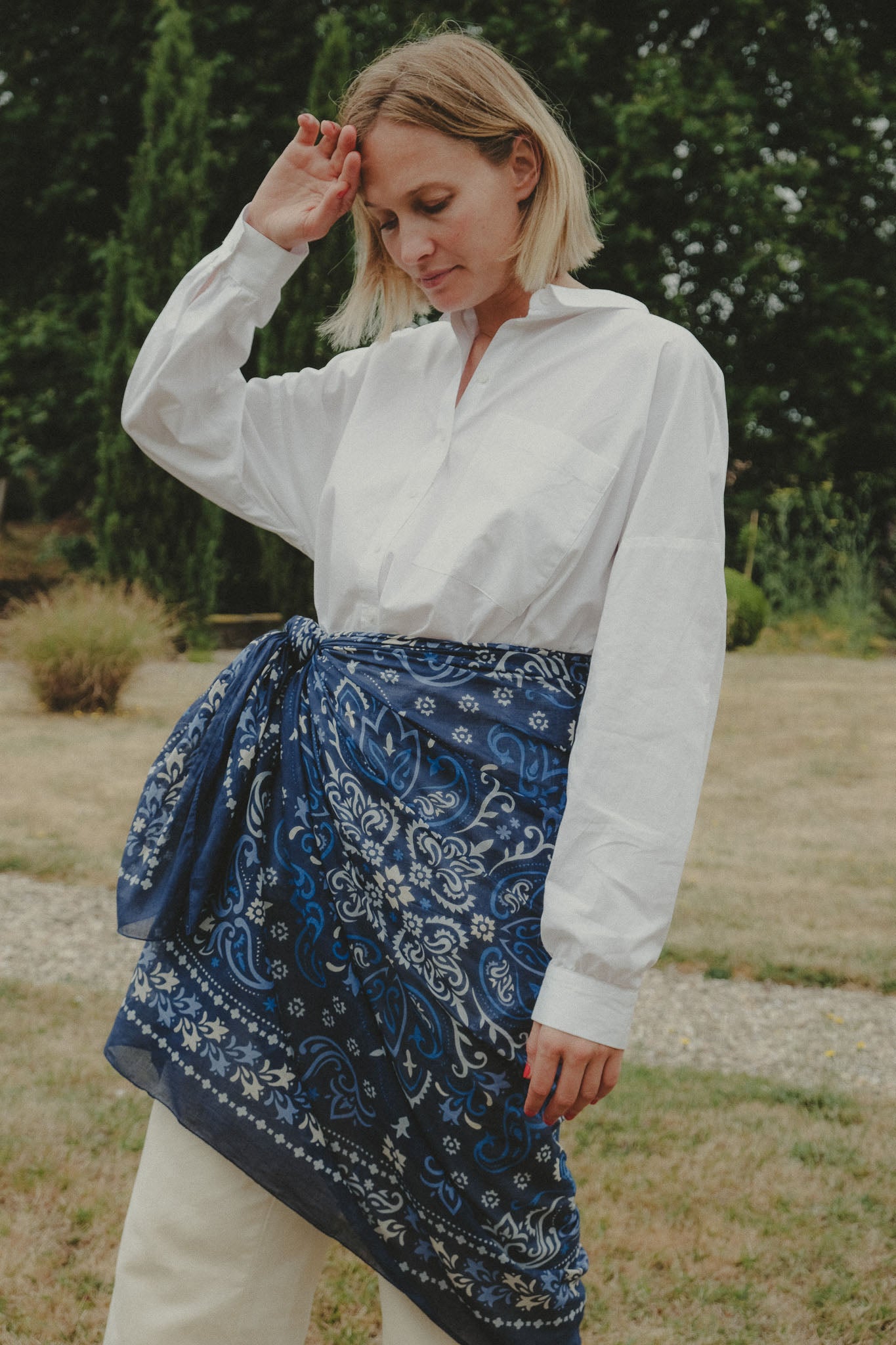 Scarf bandana Faro cotton