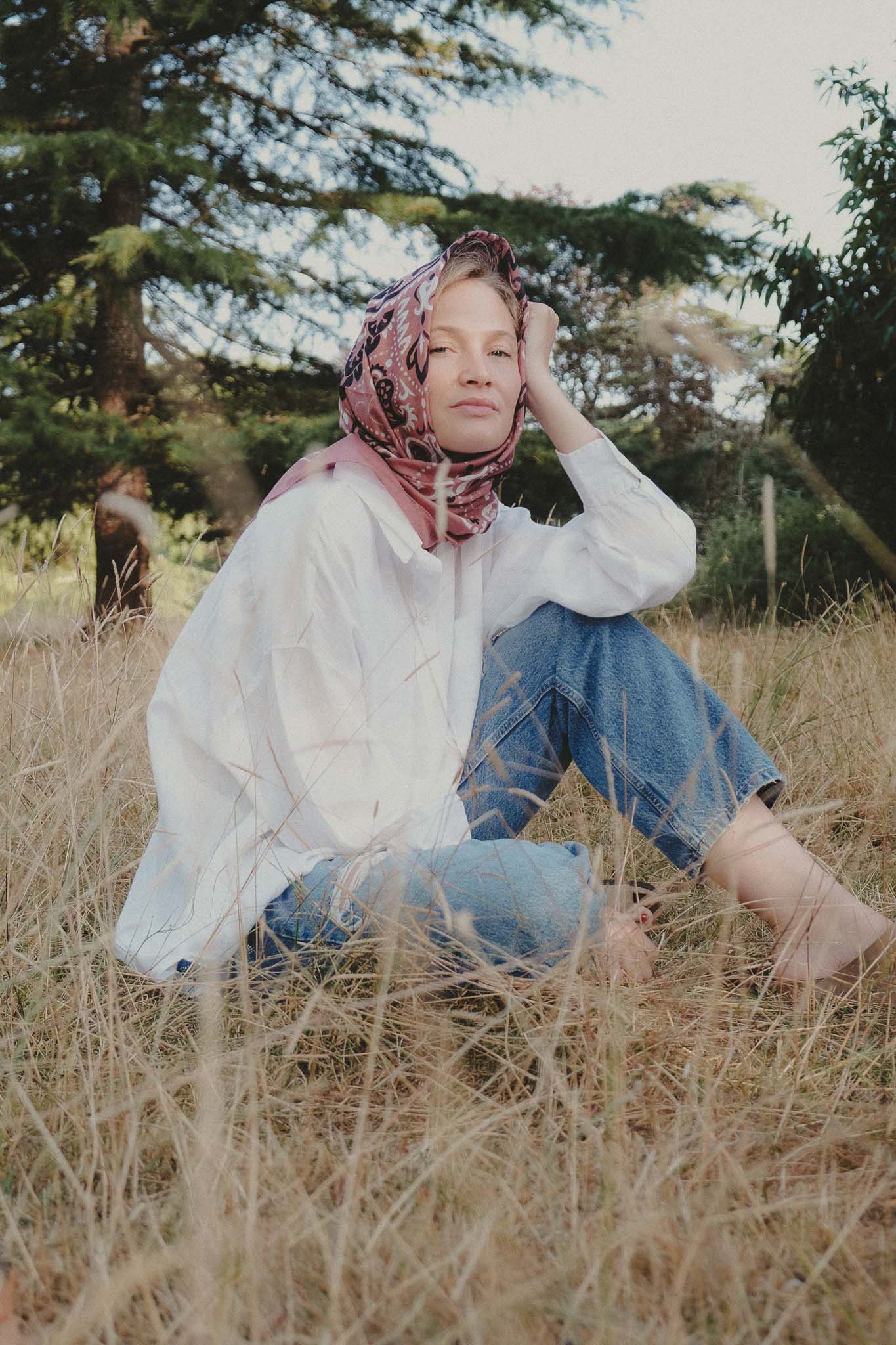 Bandana Rouille coton