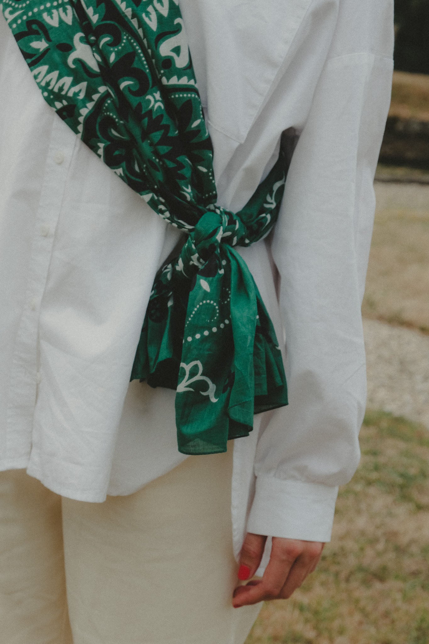 Costa Brava Lagoon cotton pareo