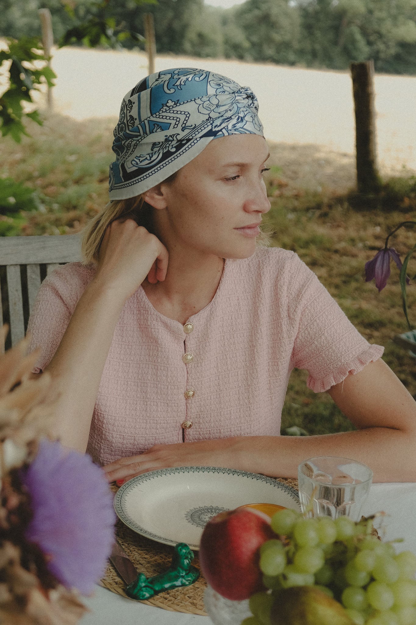 Mosaic Blue Harbor Silk