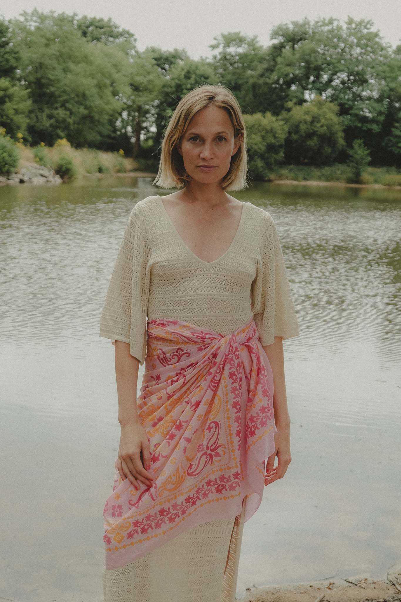 Noirmoutier cotton pareo