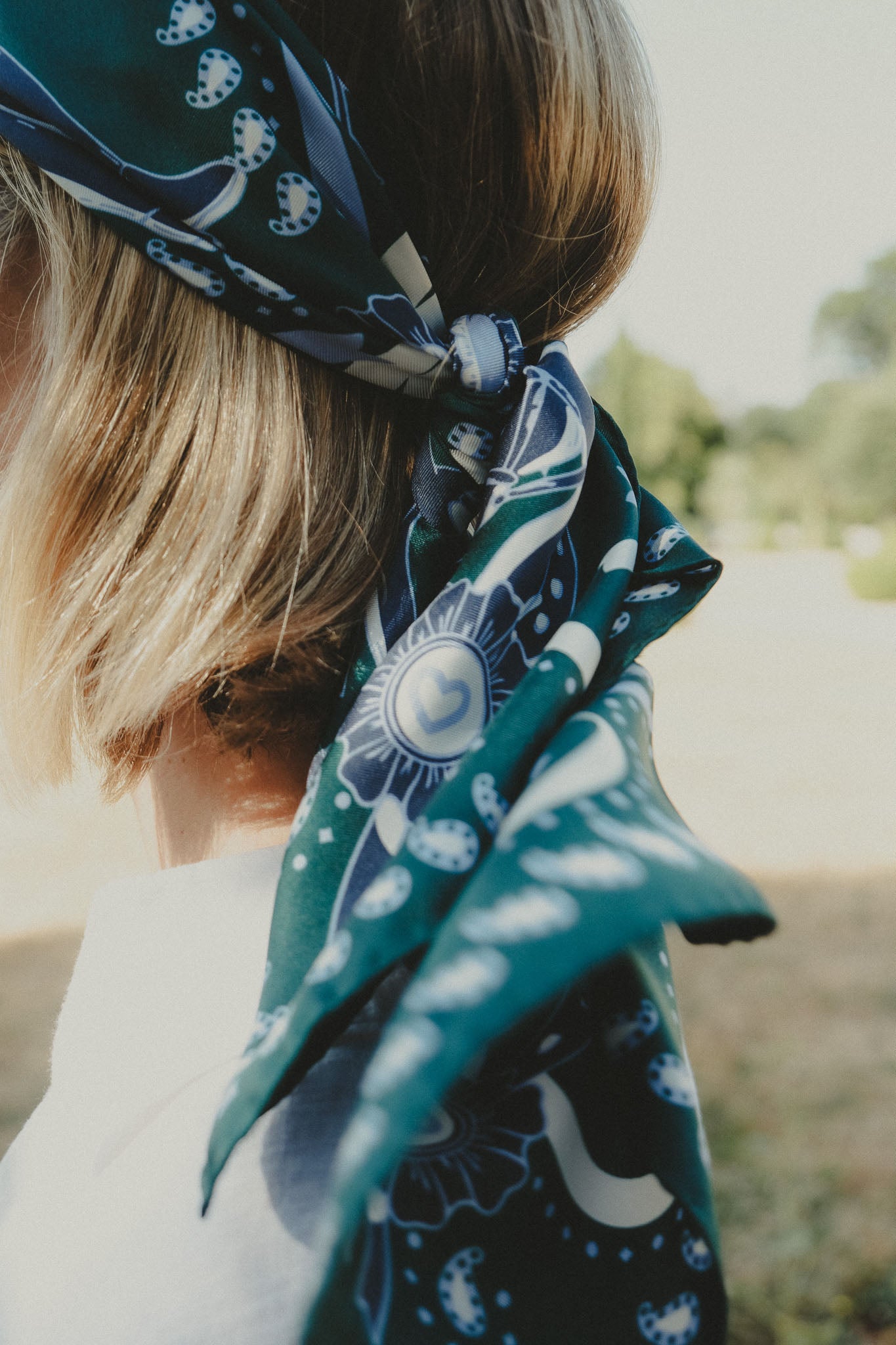 Jumping British Green Silk