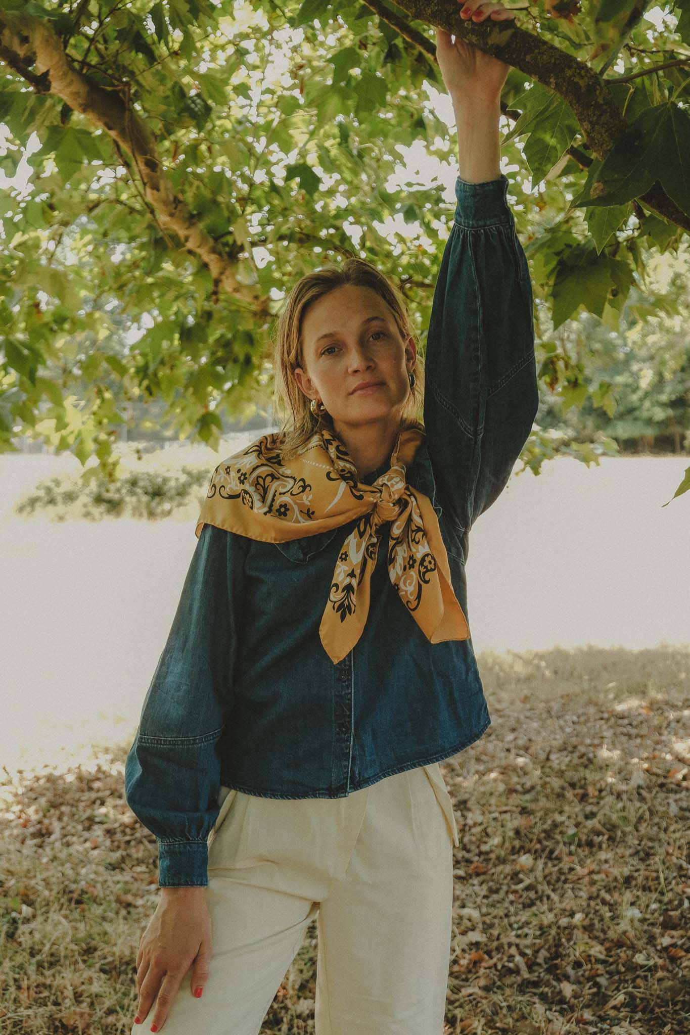 Foulard bandana Honey Silk