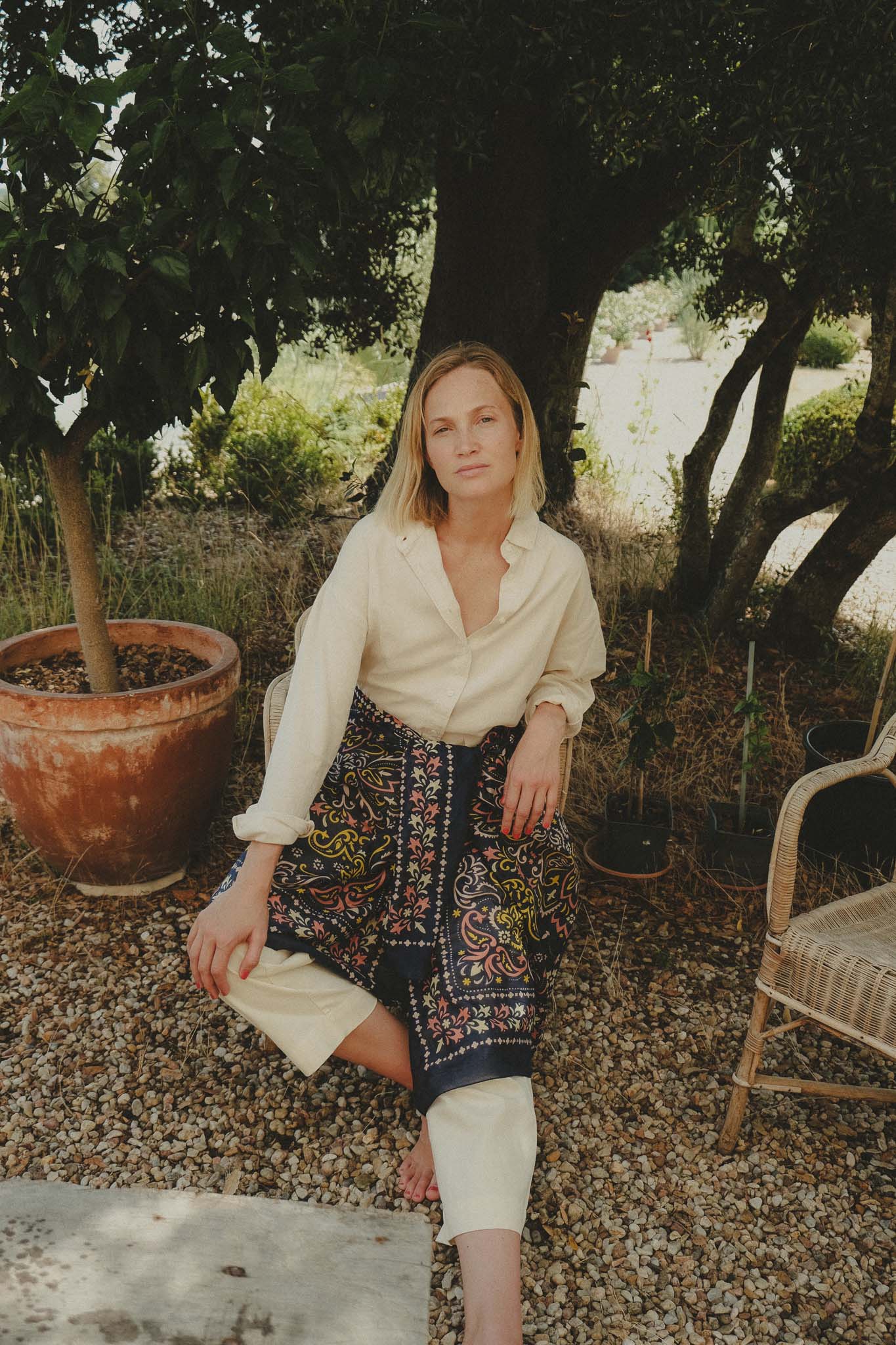 Paréo Marbella coton